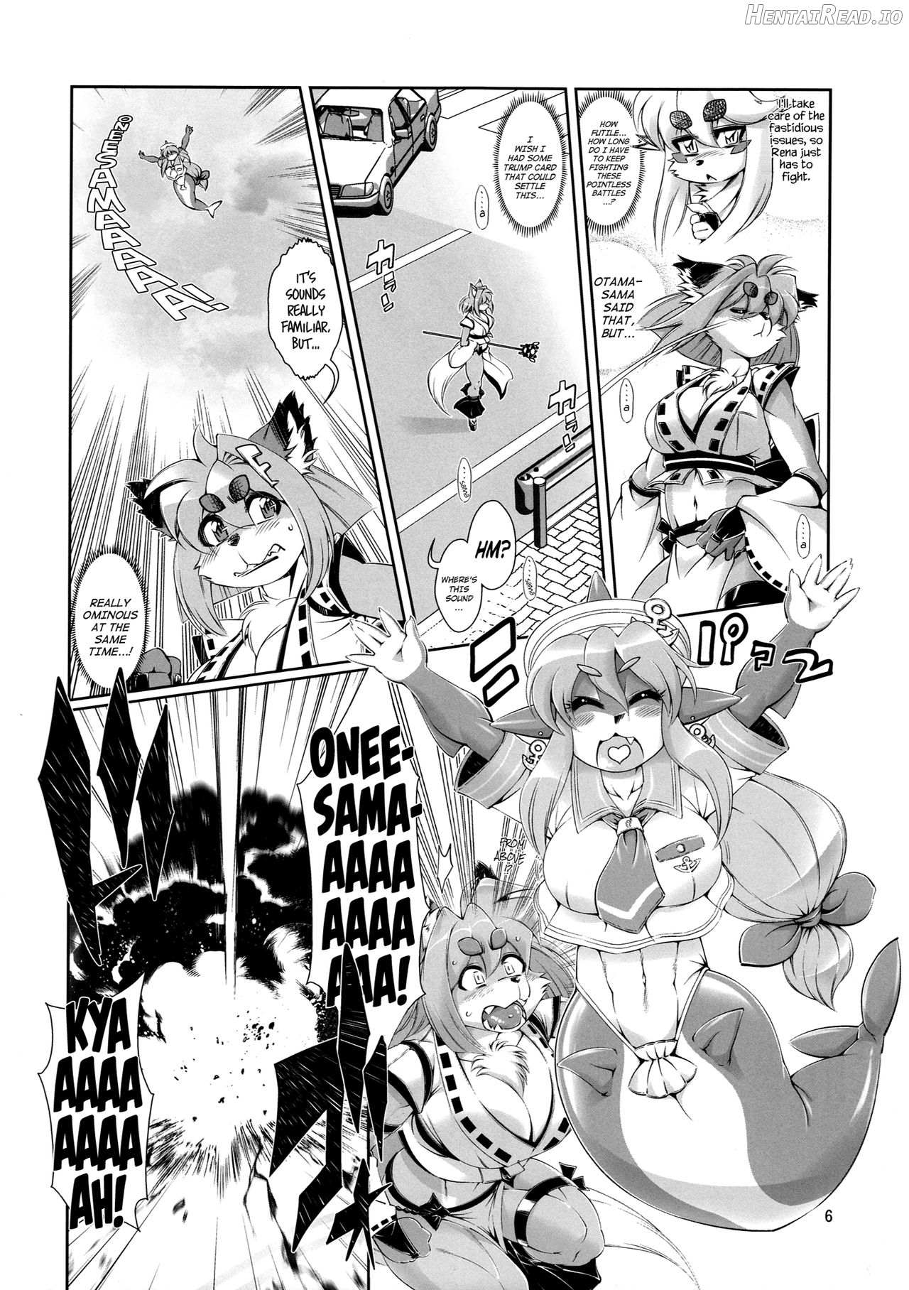 Mahou no Juujin Foxy Rena 1 - Decensored Chapter 7 - page 6