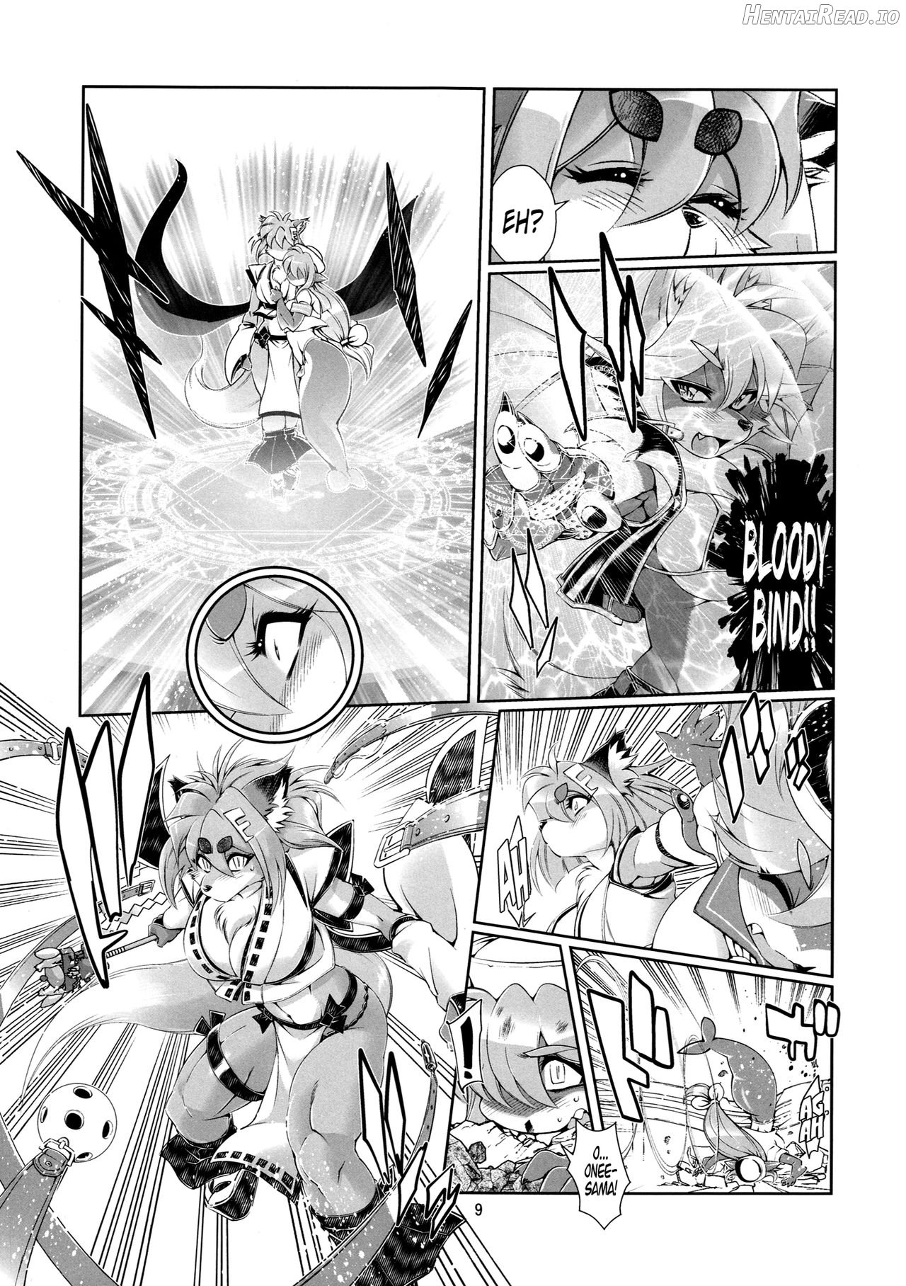 Mahou no Juujin Foxy Rena 1 - Decensored Chapter 7 - page 9