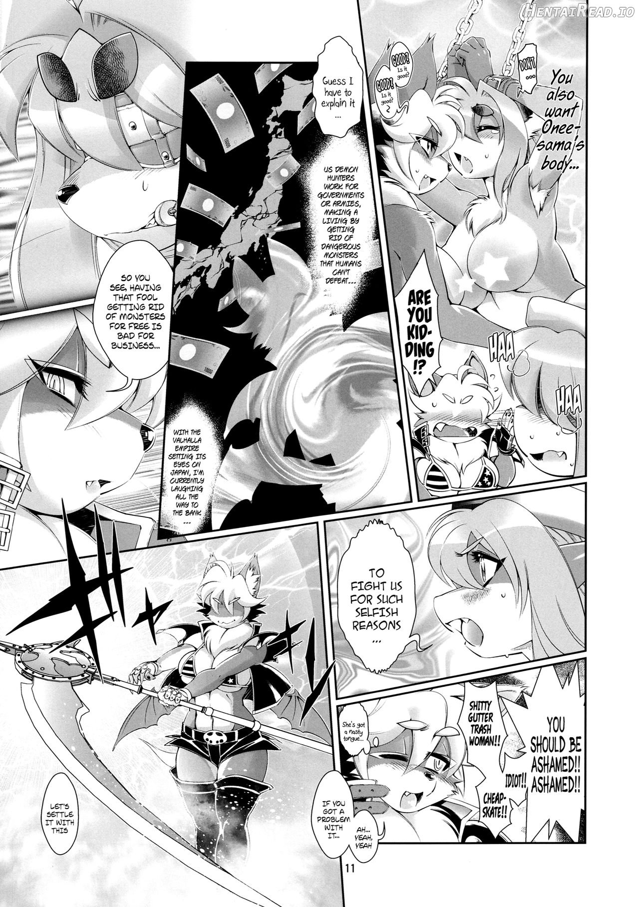 Mahou no Juujin Foxy Rena 1 - Decensored Chapter 7 - page 11