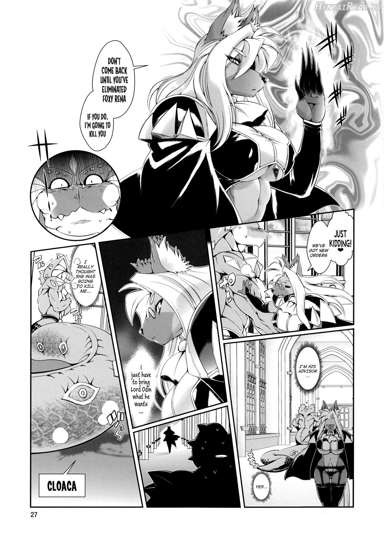 Mahou no Juujin Foxy Rena 1 - Decensored Chapter 7 - page 27