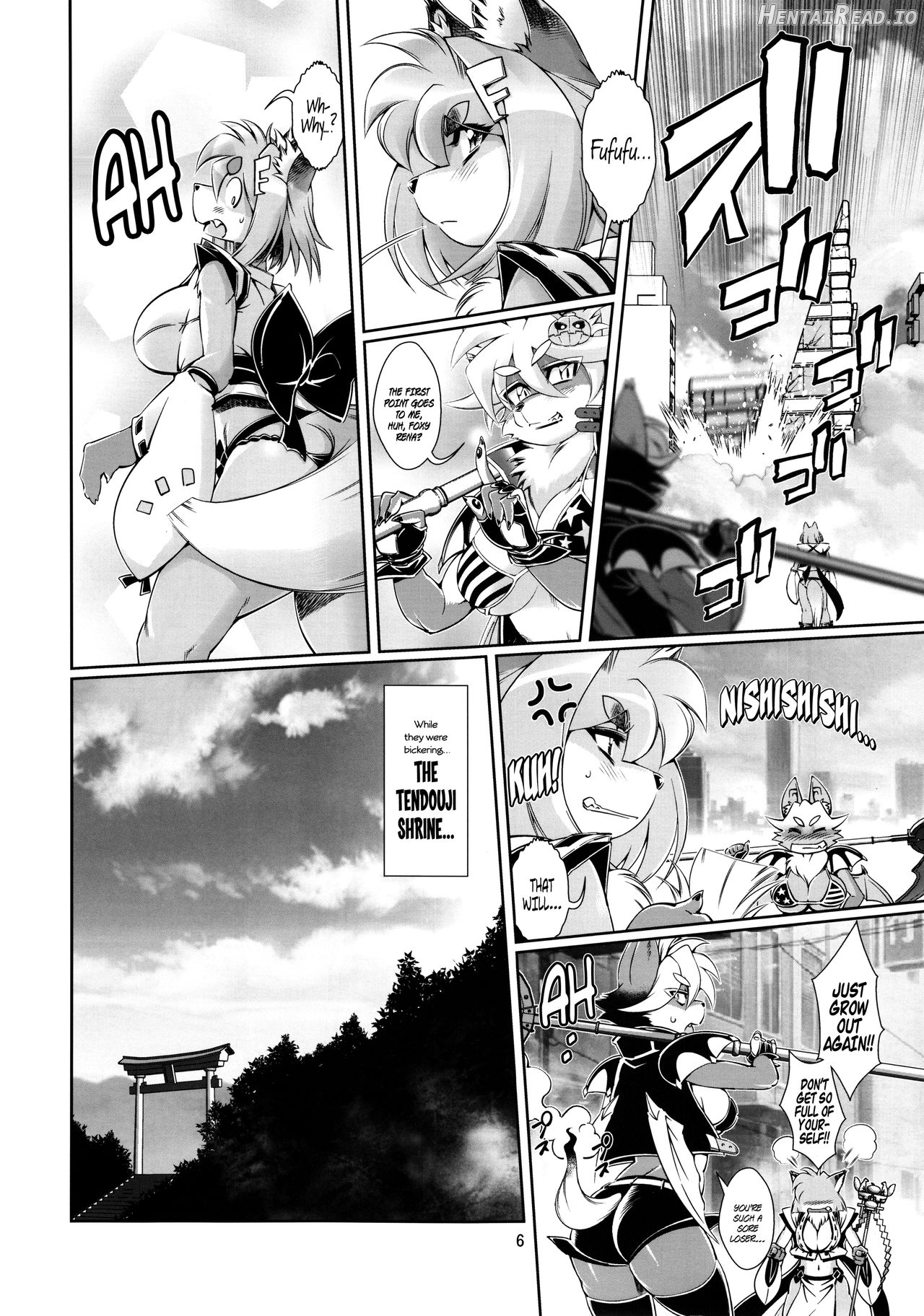 Mahou no Juujin Foxy Rena 1 - Decensored Chapter 8 - page 5