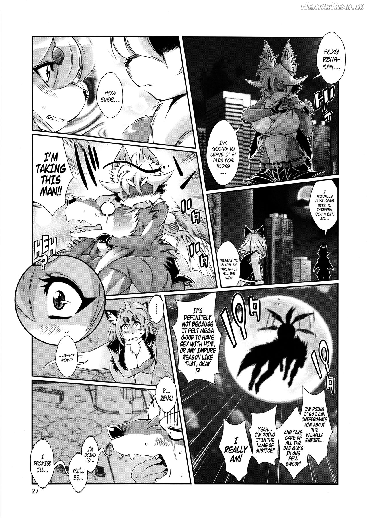 Mahou no Juujin Foxy Rena 1 - Decensored Chapter 8 - page 26