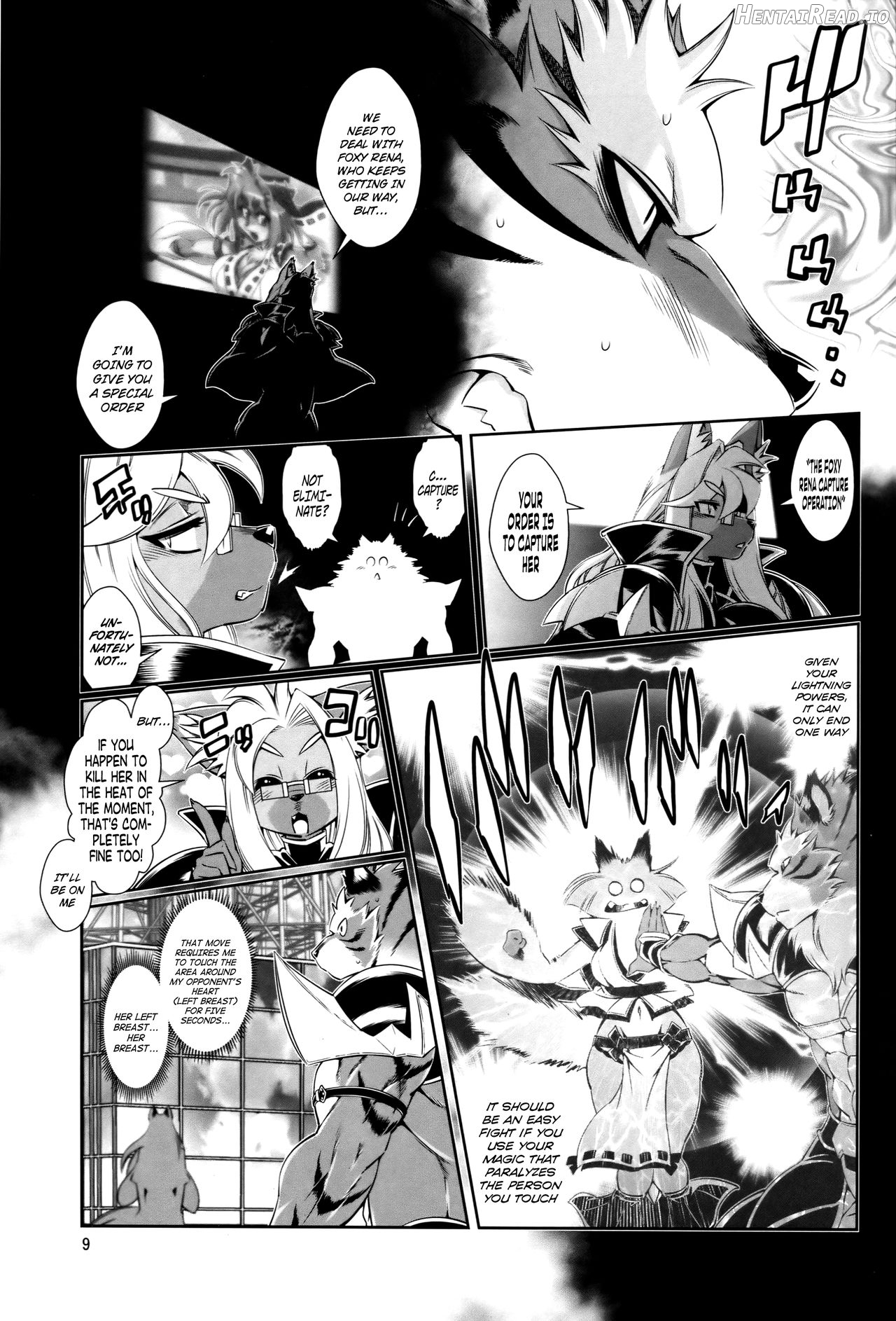 Mahou no Juujin Foxy Rena 1 - Decensored Chapter 9 - page 9