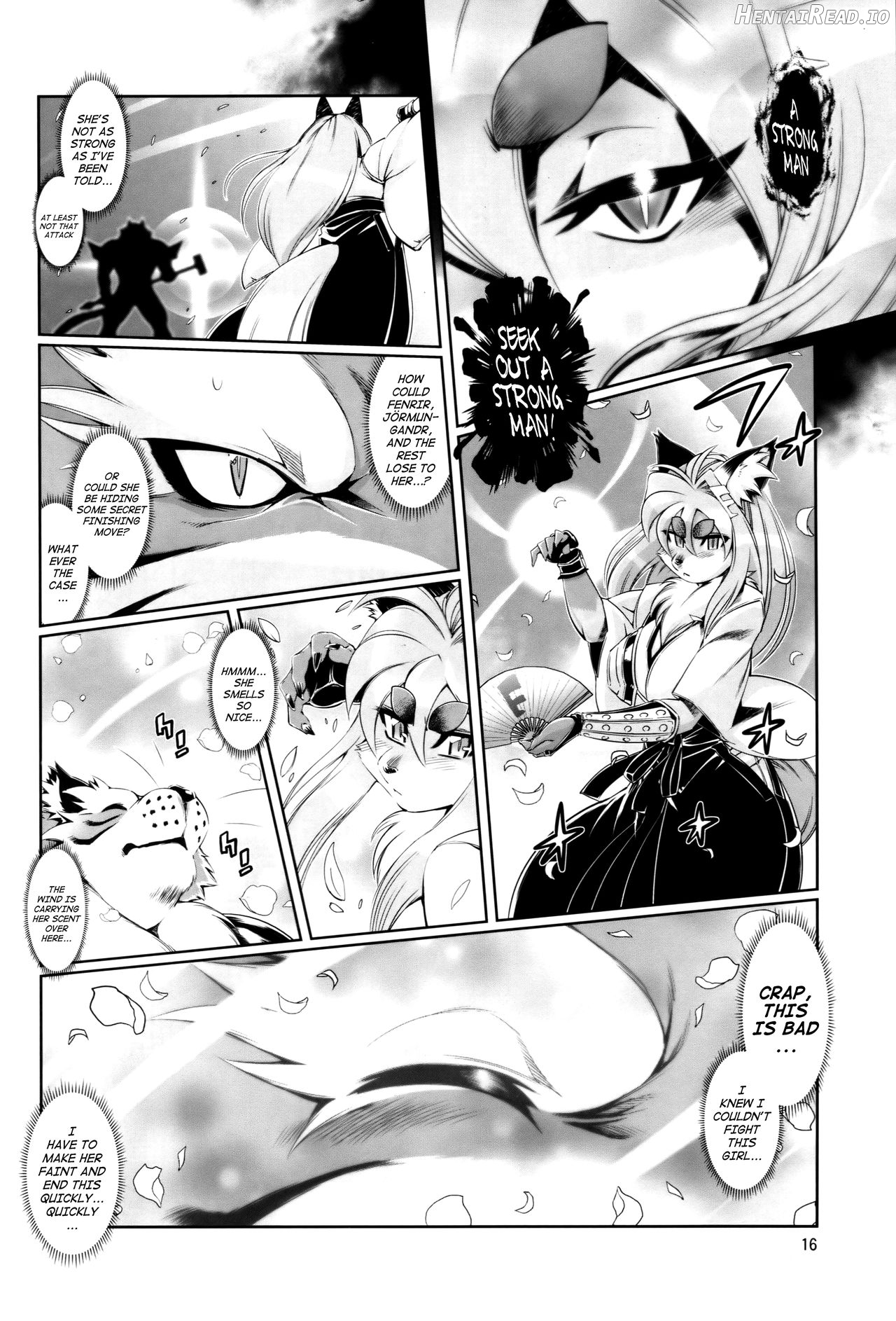 Mahou no Juujin Foxy Rena 1 - Decensored Chapter 9 - page 16