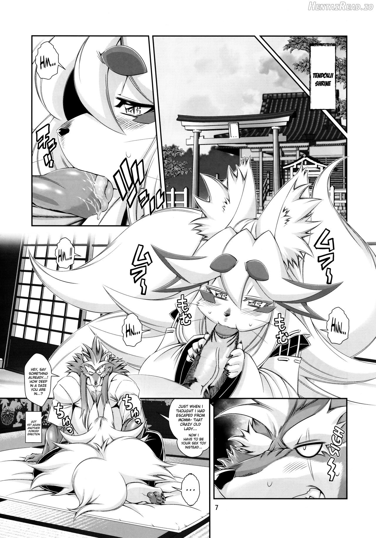 Mahou no Juujin Foxy Rena 1 - Decensored Chapter 13 - page 7