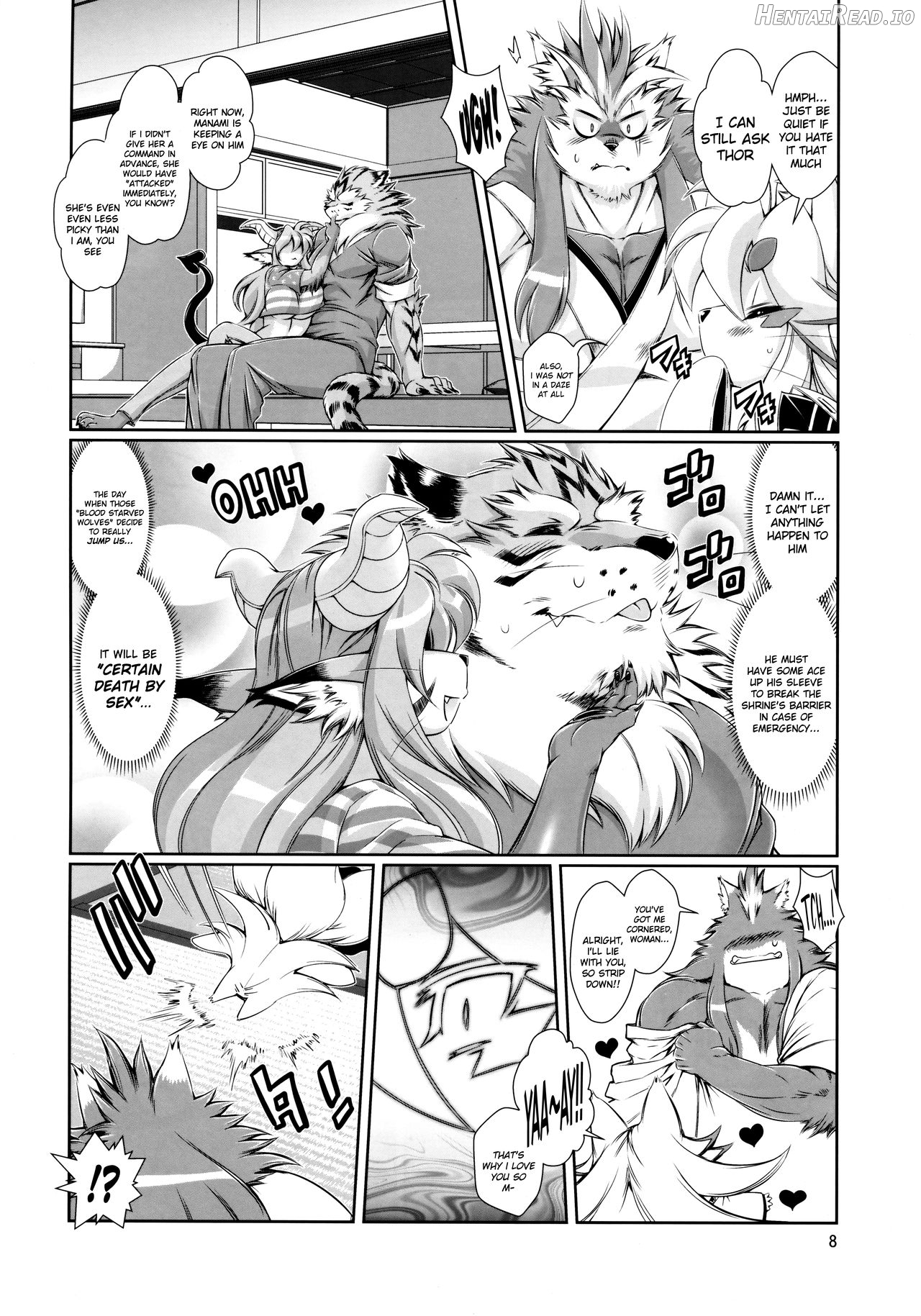 Mahou no Juujin Foxy Rena 1 - Decensored Chapter 13 - page 8