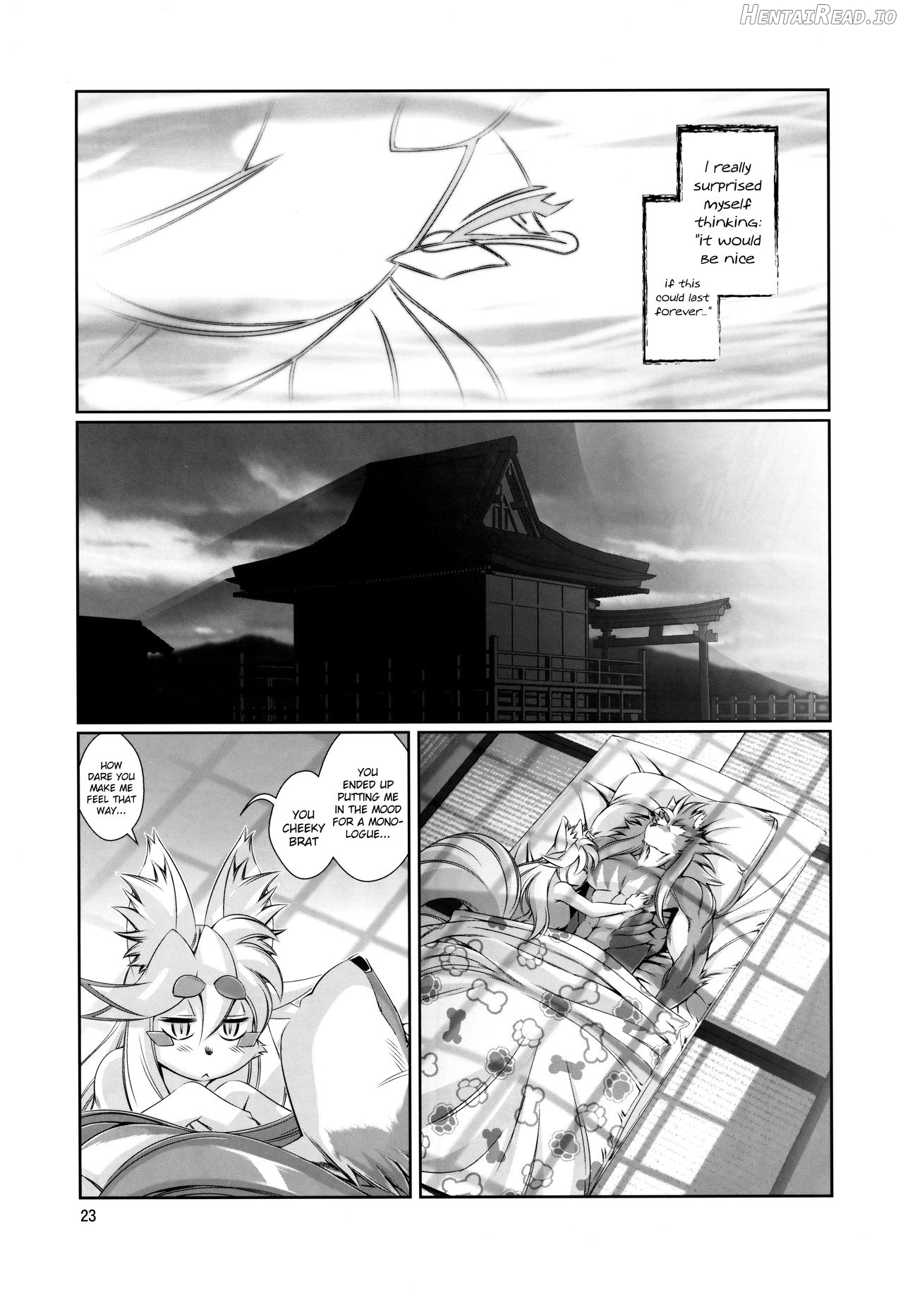 Mahou no Juujin Foxy Rena 1 - Decensored Chapter 13 - page 23