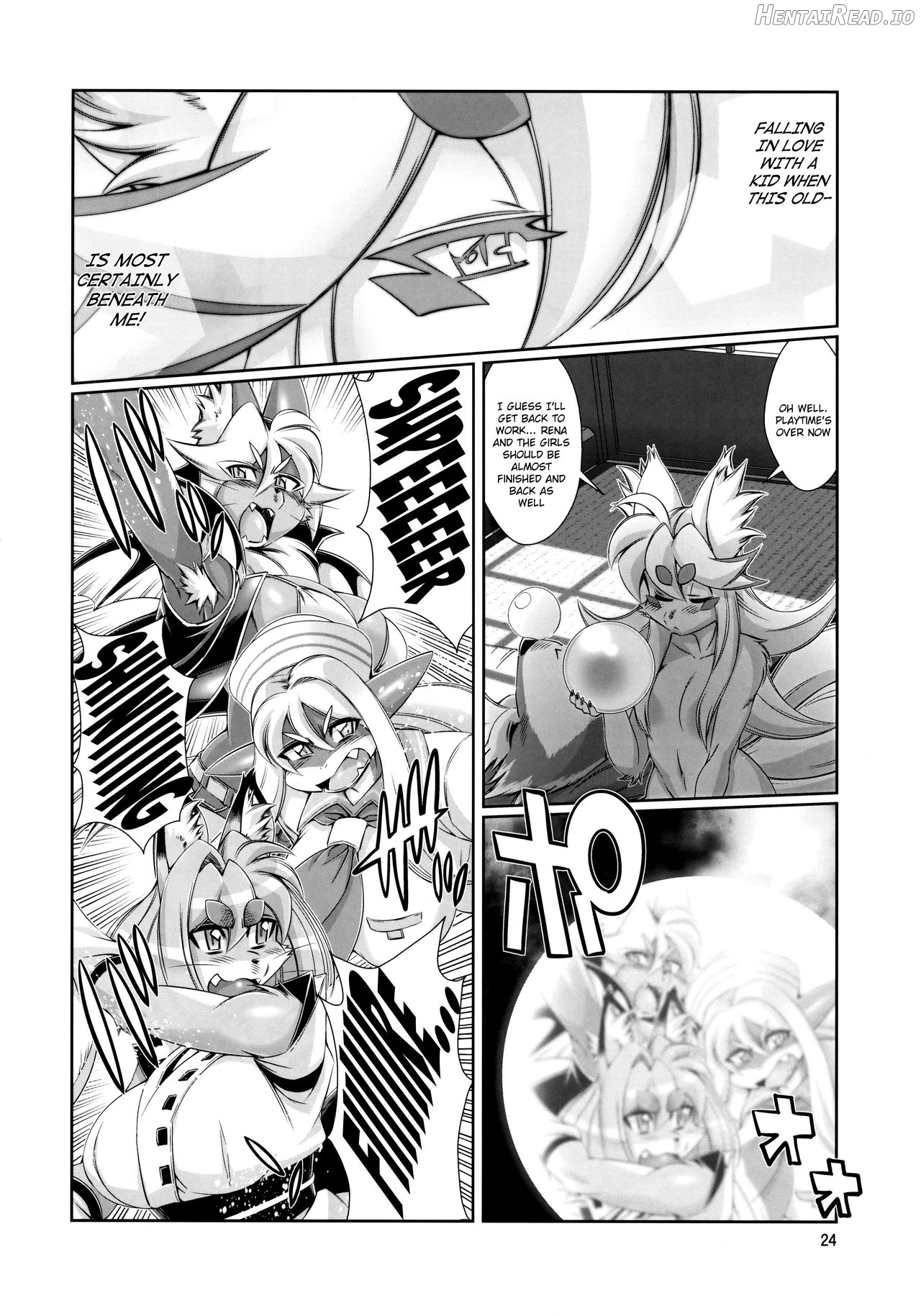 Mahou no Juujin Foxy Rena 1 - Decensored Chapter 13 - page 24