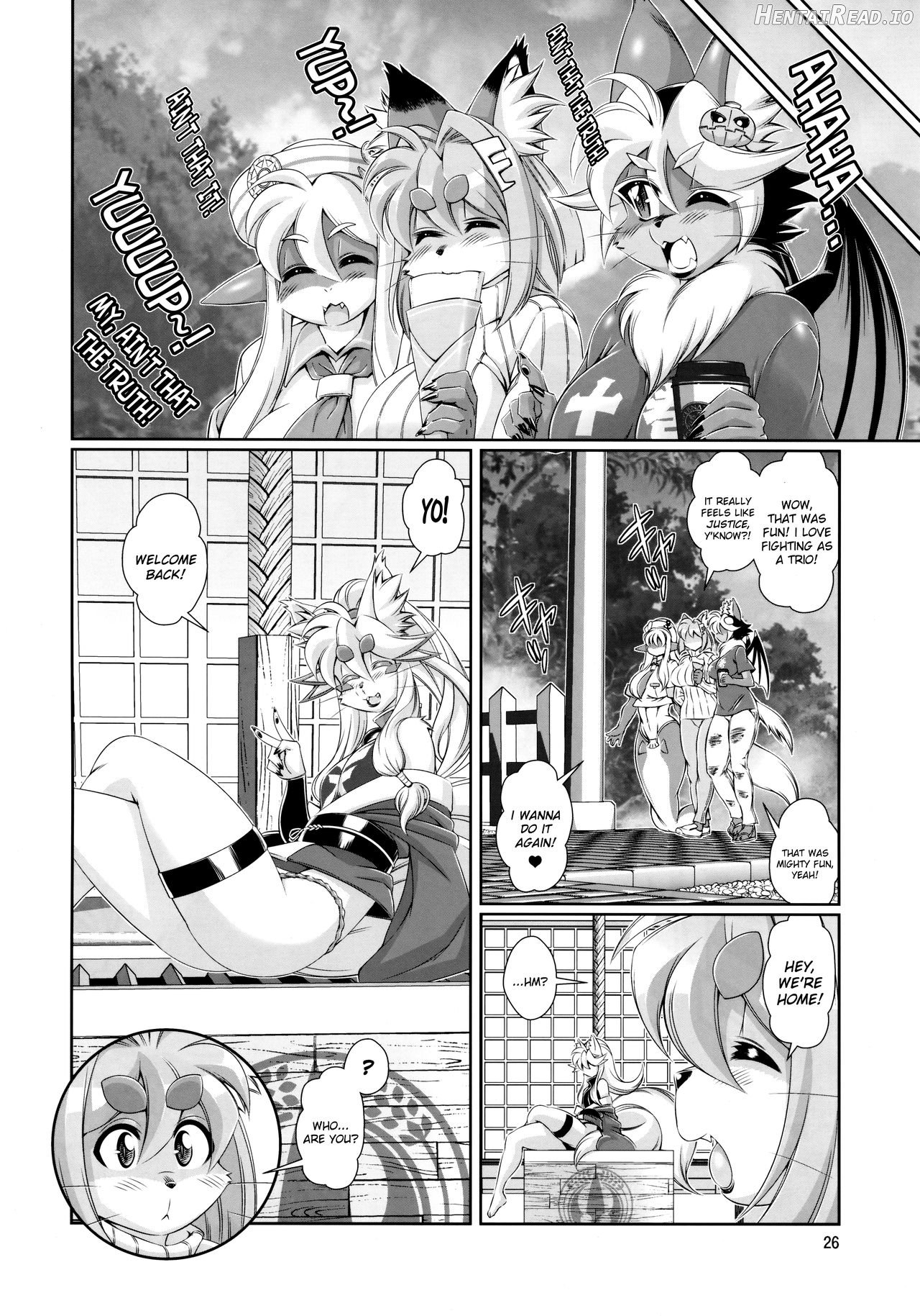 Mahou no Juujin Foxy Rena 1 - Decensored Chapter 13 - page 26