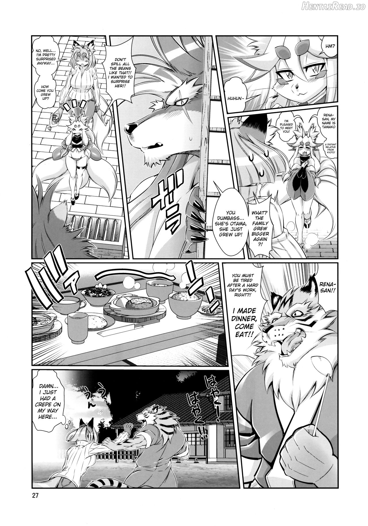 Mahou no Juujin Foxy Rena 1 - Decensored Chapter 13 - page 27