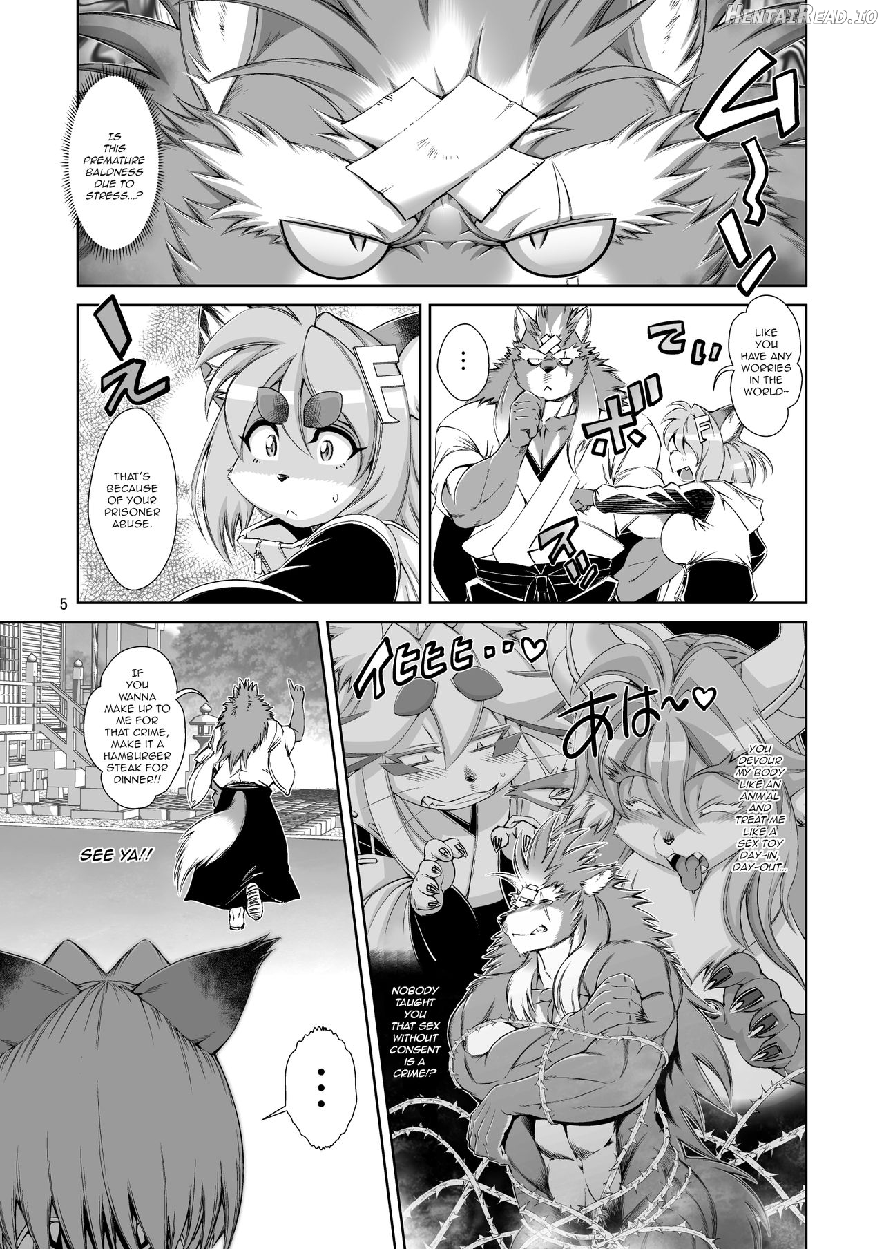 Mahou no Juujin Foxy Rena 1 - Decensored Chapter 21 - page 5