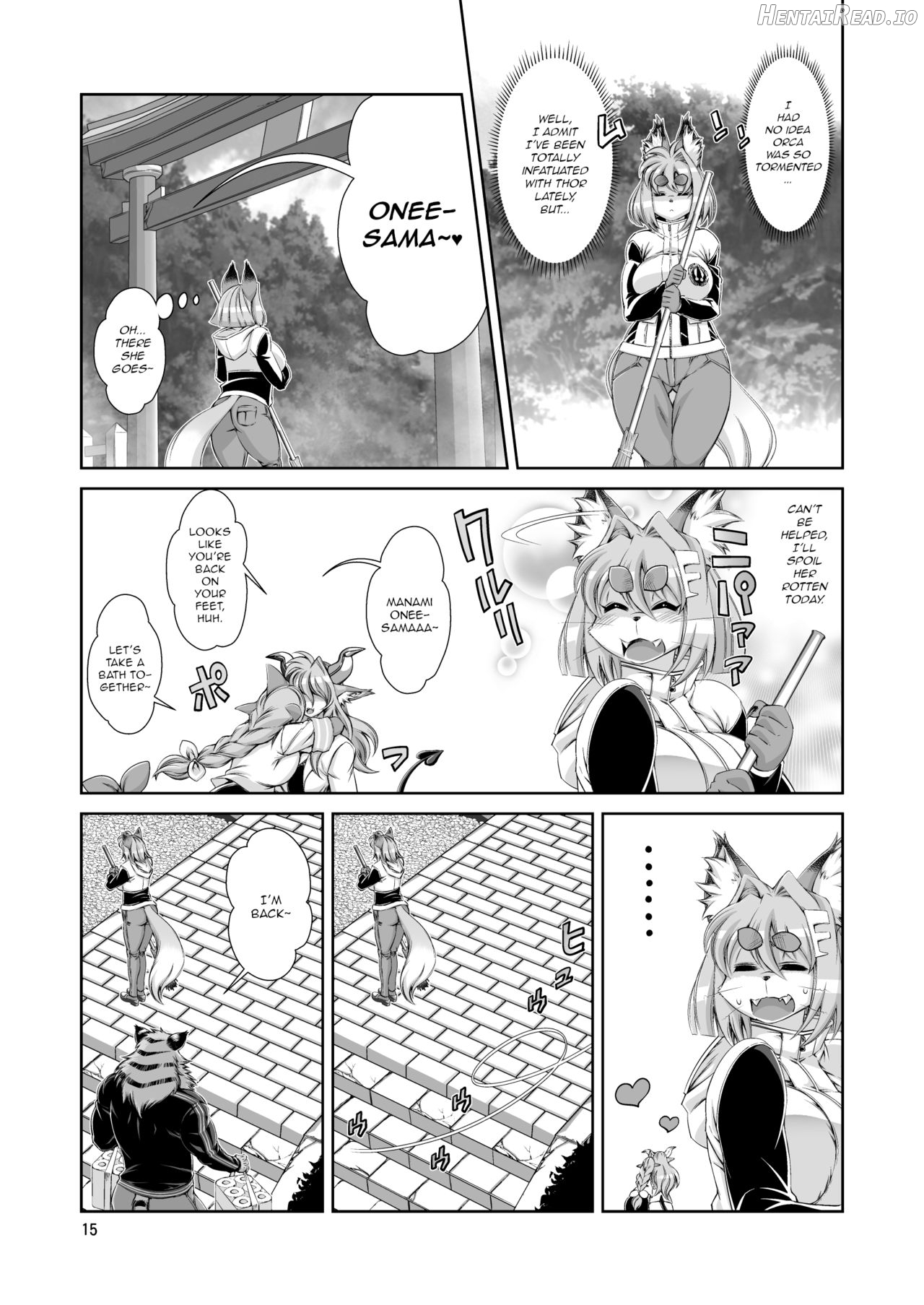 Mahou no Juujin Foxy Rena 1 - Decensored Chapter 21 - page 15