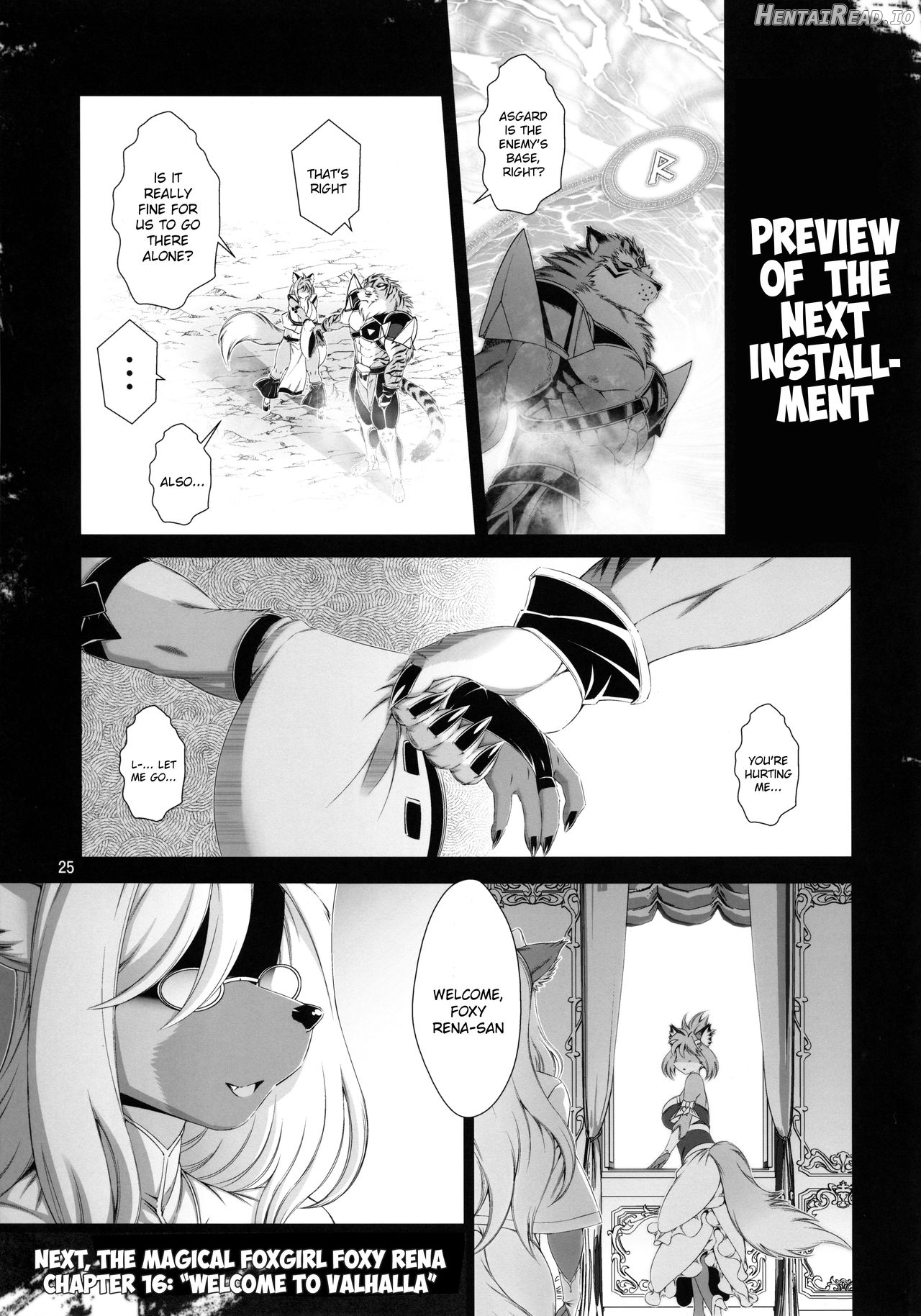 Mahou no Juujin Foxy Rena 1 - Decensored Chapter 22 - page 25