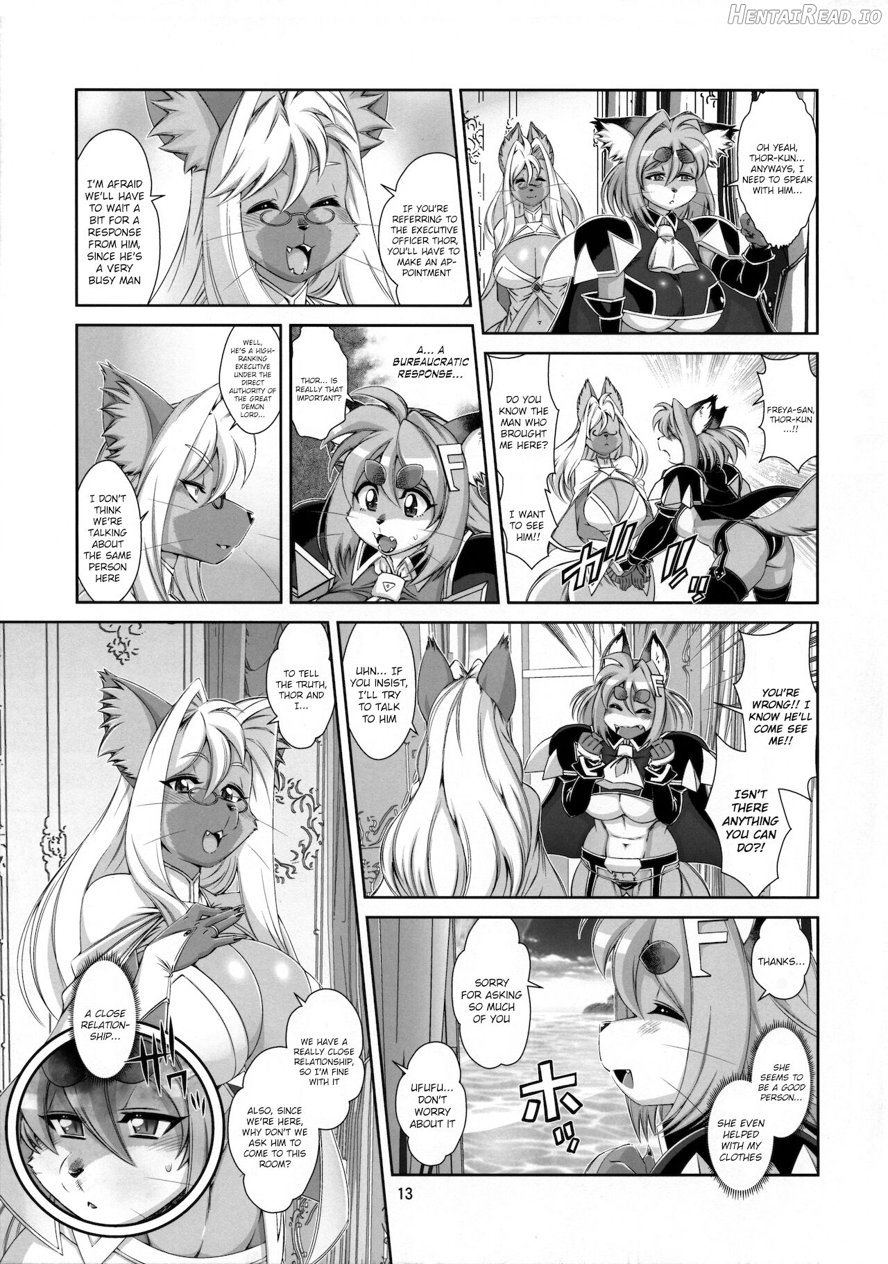 Mahou no Juujin Foxy Rena 1 - Decensored Chapter 23 - page 13