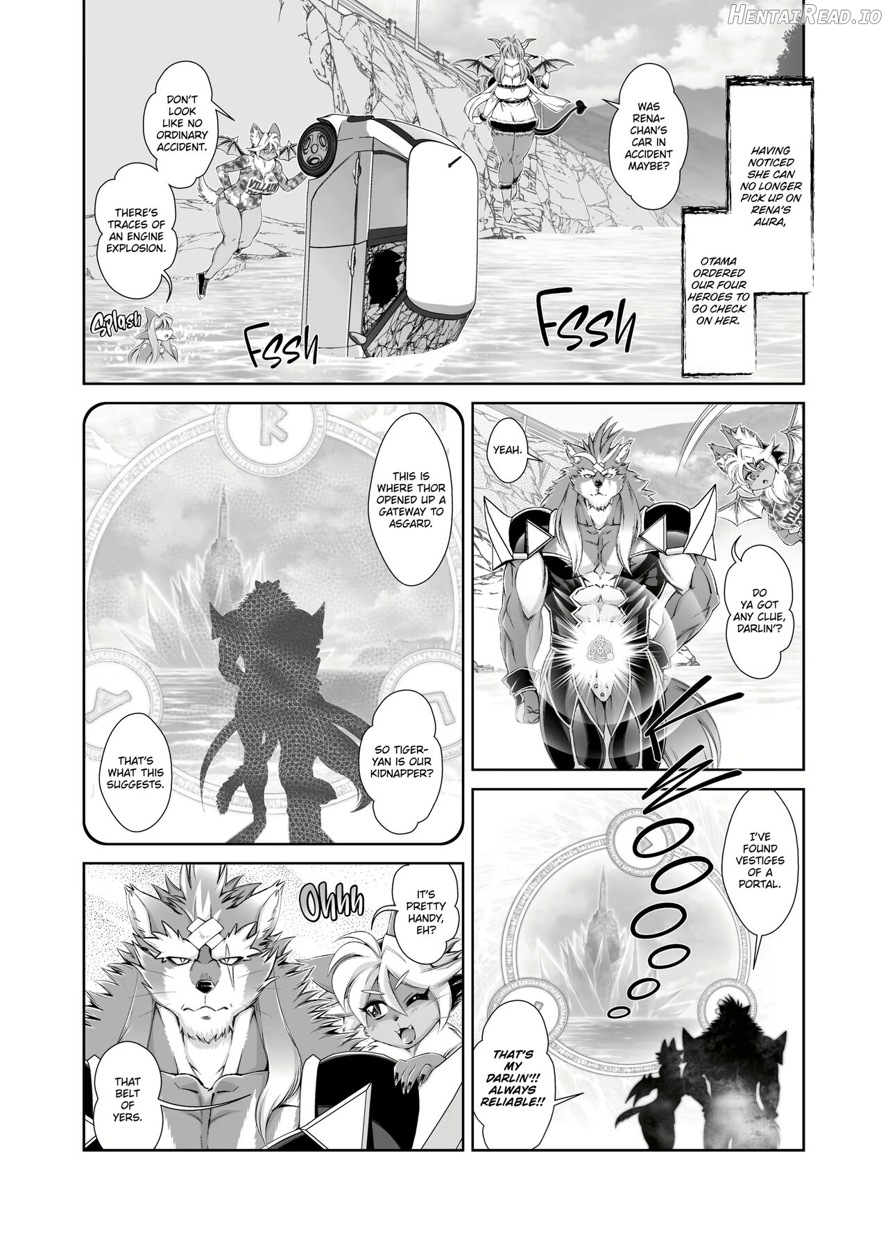 Mahou no Juujin Foxy Rena 1 - Decensored Chapter 24 - page 3