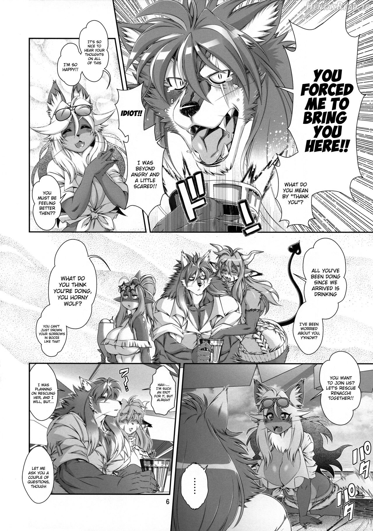 Mahou no Juujin Foxy Rena 1 - Decensored Chapter 25 - page 7