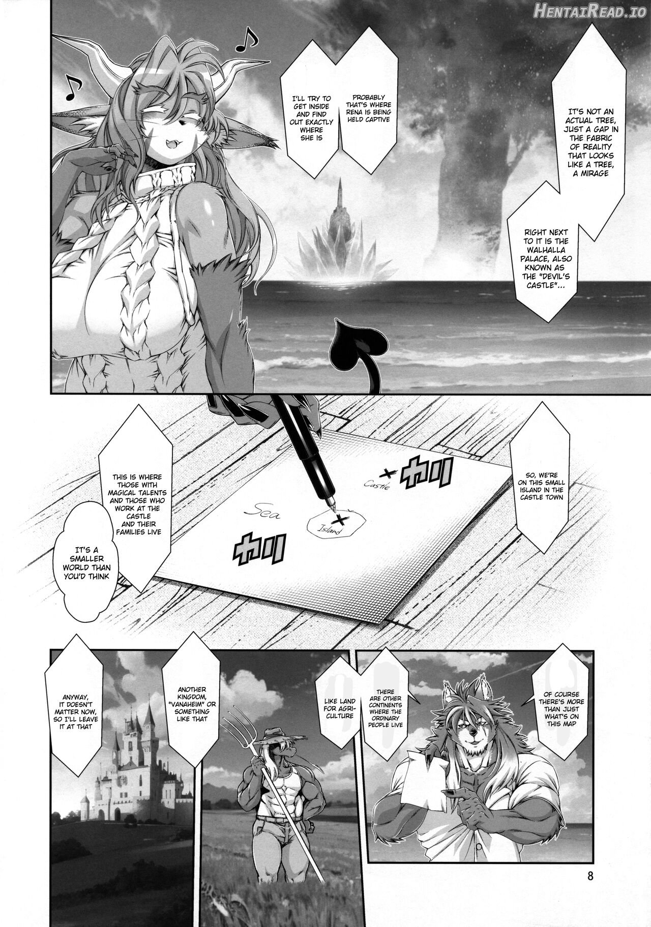 Mahou no Juujin Foxy Rena 1 - Decensored Chapter 25 - page 9