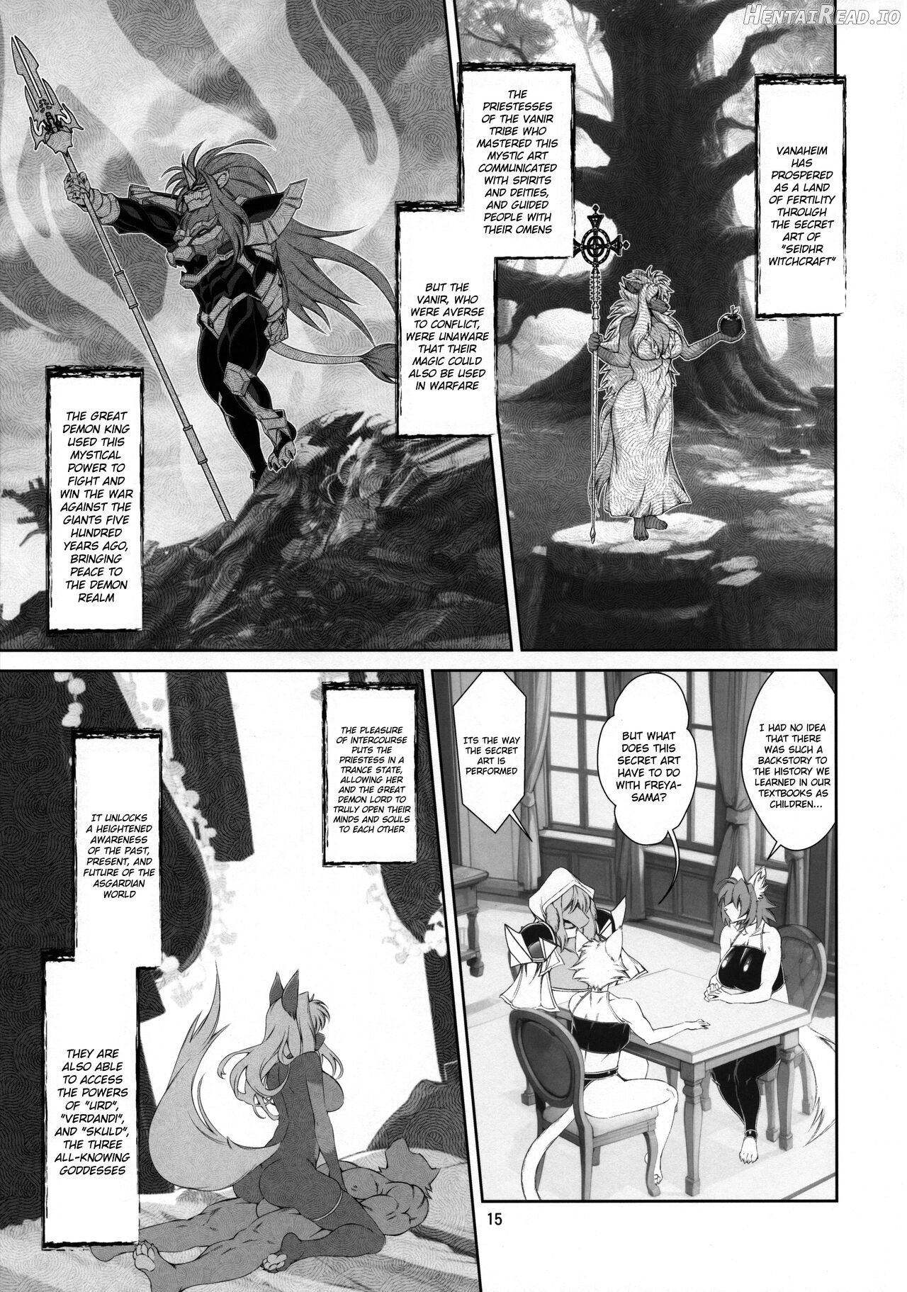 Mahou no Juujin Foxy Rena 1 - Decensored Chapter 25 - page 16