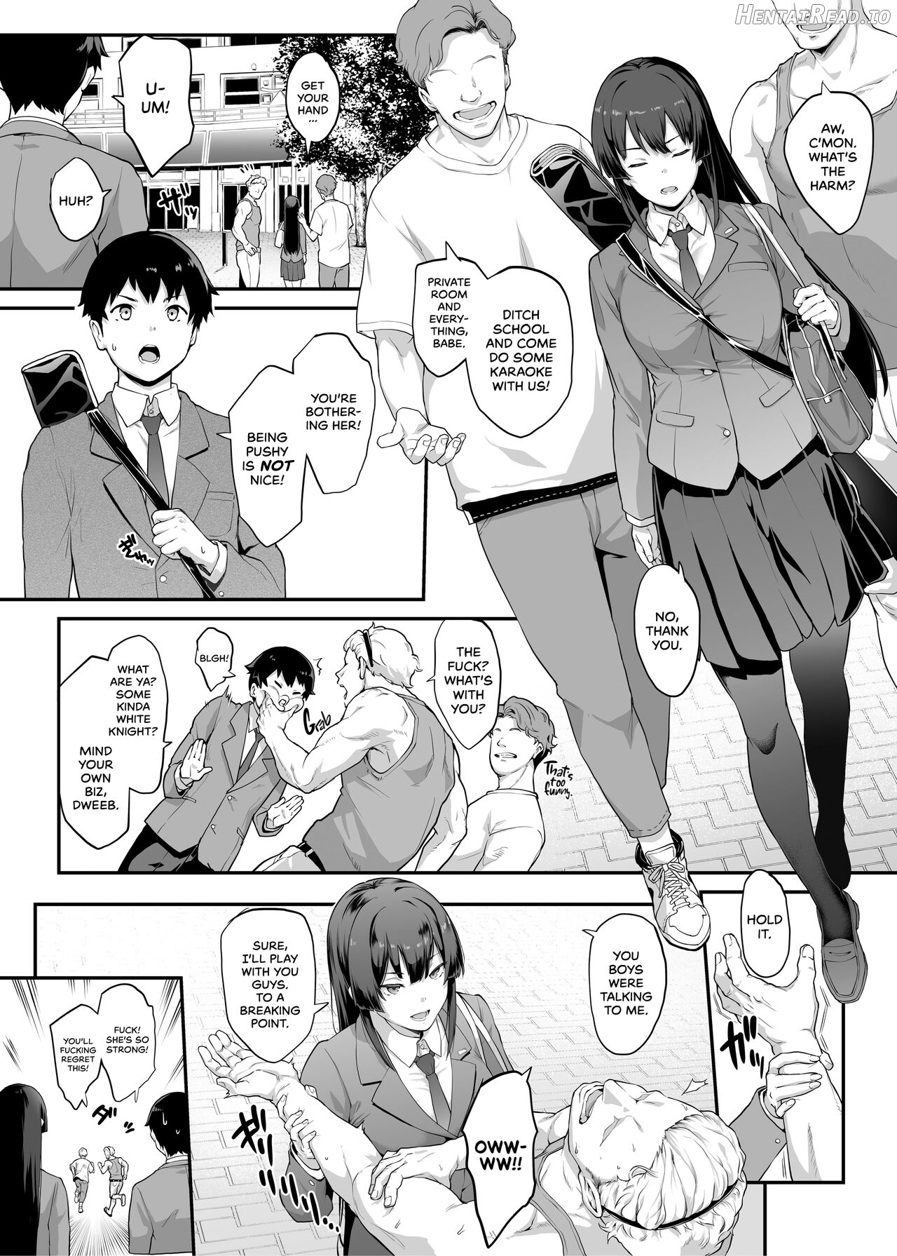 Kendoubu Shushou de Osananajimi no Bijin de Tsuyoi Boku no Kanojo ga, Charao ni Assari Otosareru Wake ga Nai Chapter 1 - page 1