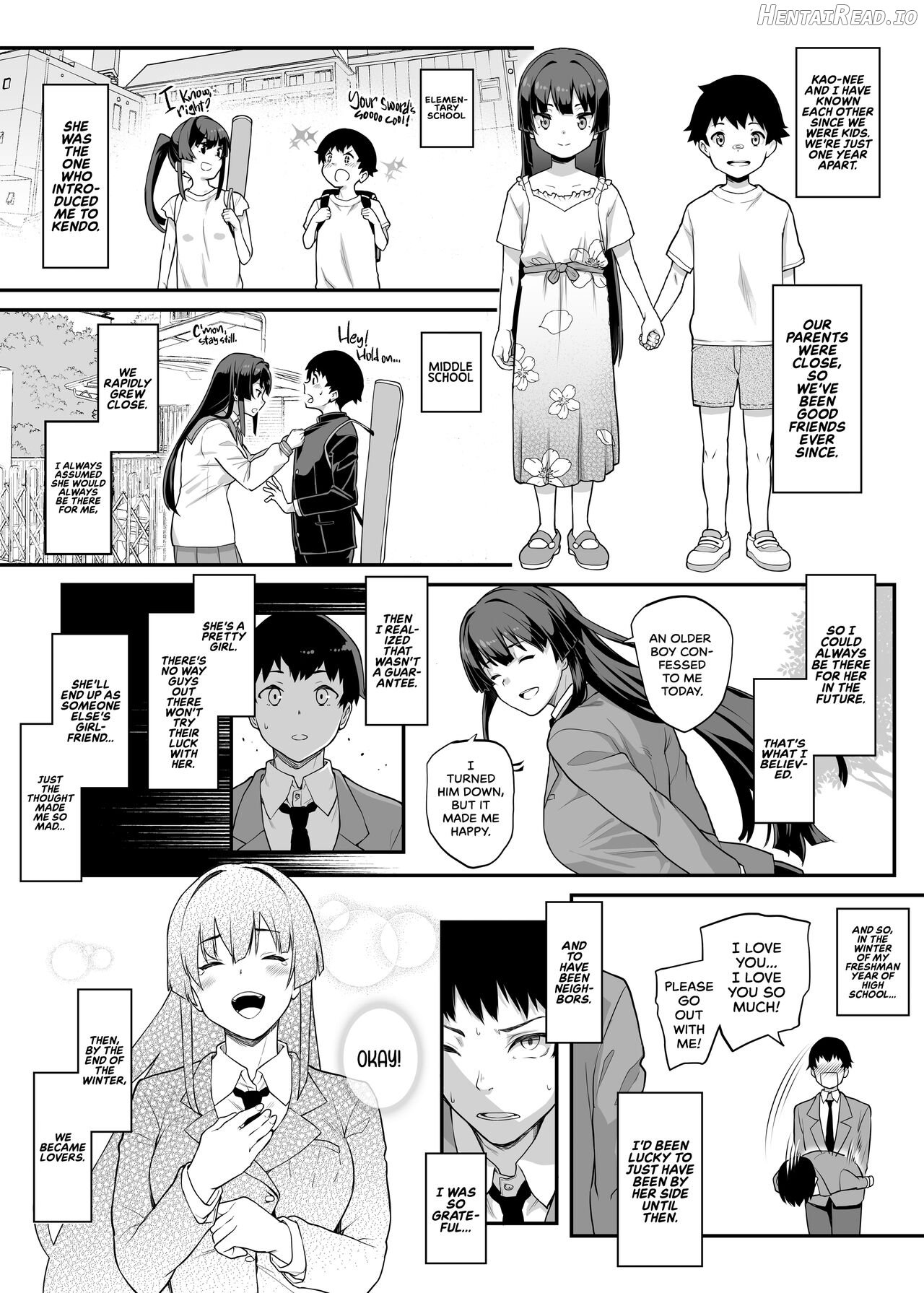 Kendoubu Shushou de Osananajimi no Bijin de Tsuyoi Boku no Kanojo ga, Charao ni Assari Otosareru Wake ga Nai Chapter 1 - page 6