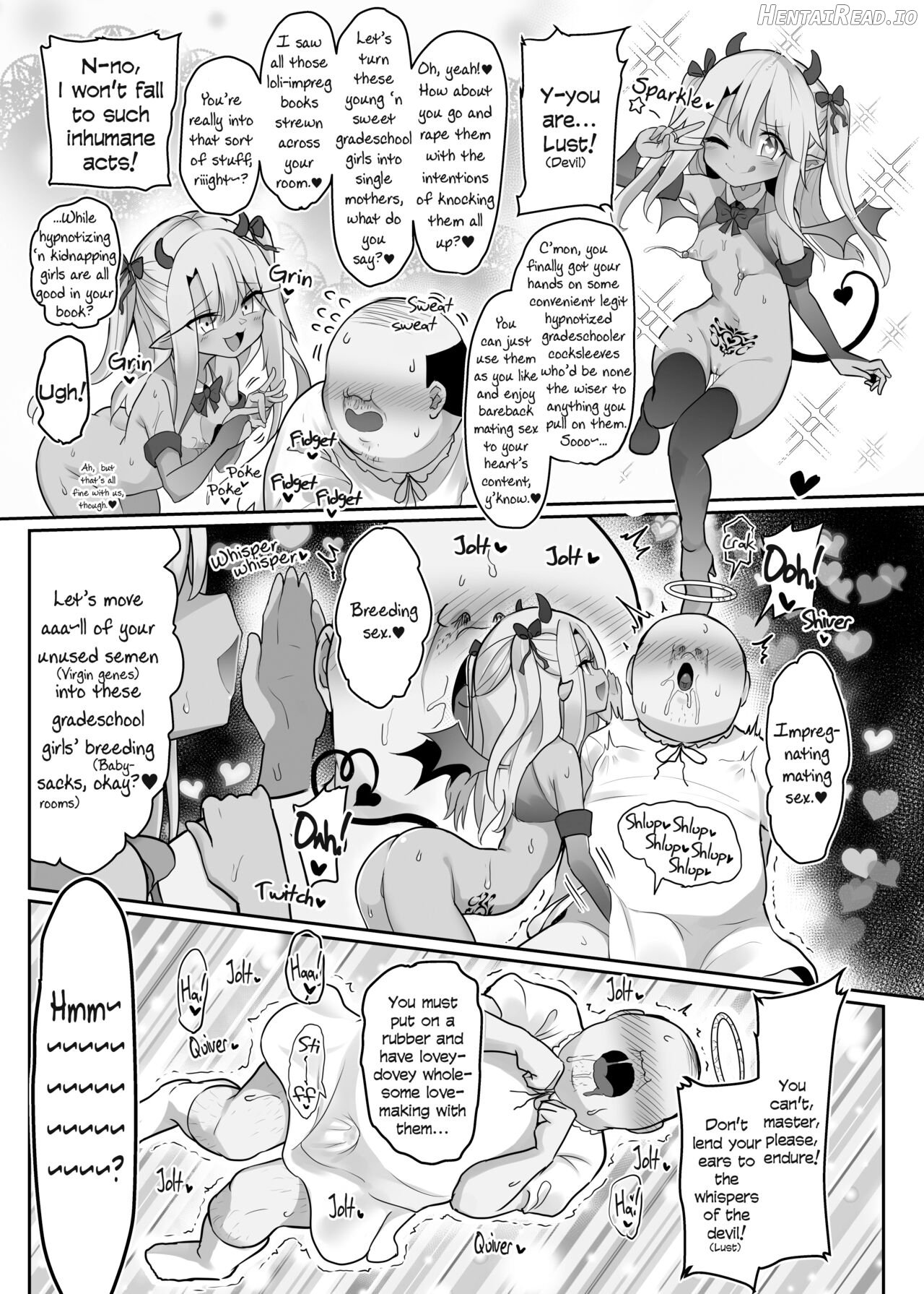 Priya-tachi ga Saiminjutsu ni Kakatta Furi wo Shite Lolicon Kimodebu Jakusha Dansei Sochin Oji-san ni Ninchi Fuyou LoveLove Tanetsuke Haramase Rape Sasete Jusei Suru Hon Chapter 1 - page 24