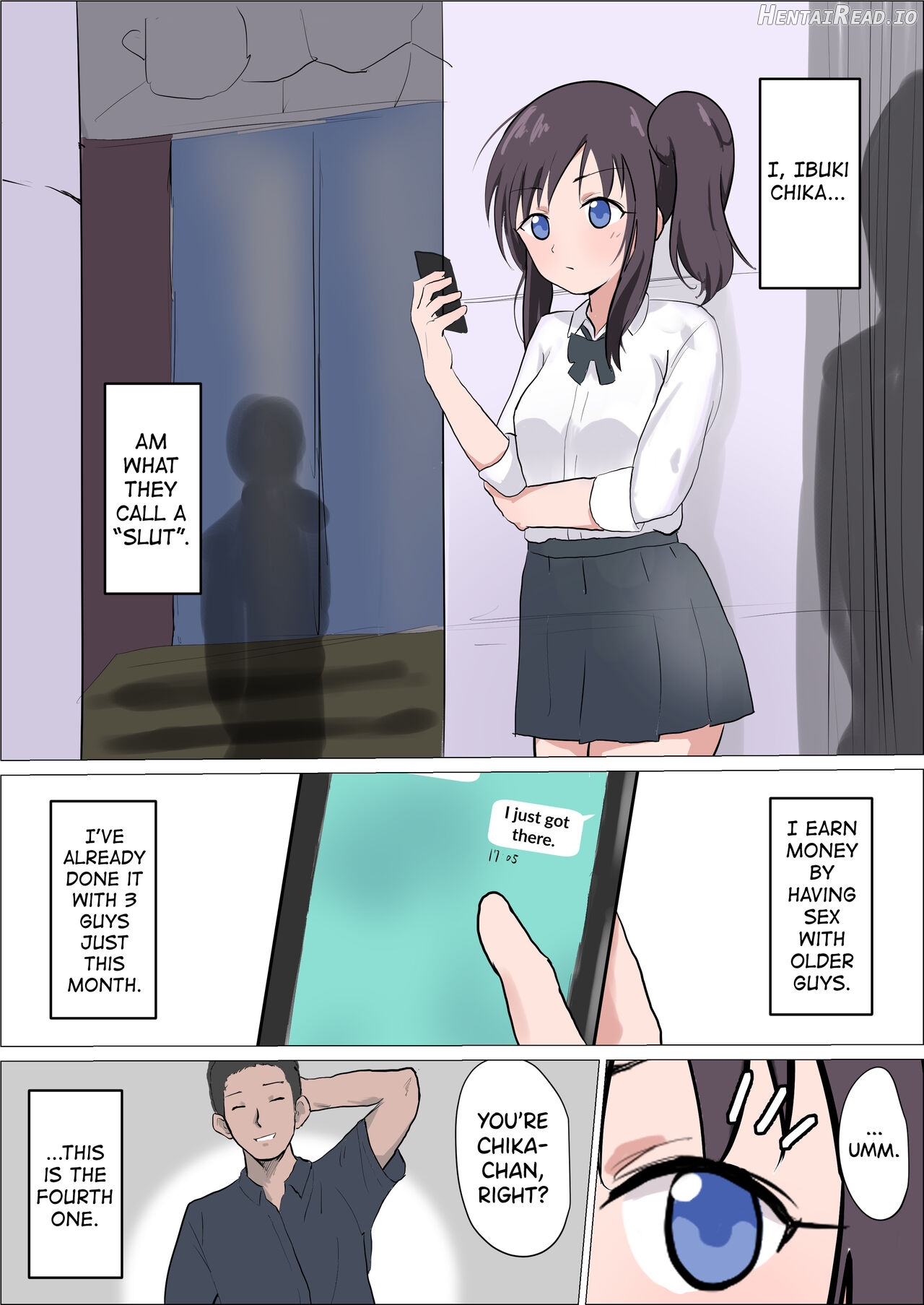 Bitch Girl vs Kusuguri Chapter 1 - page 2