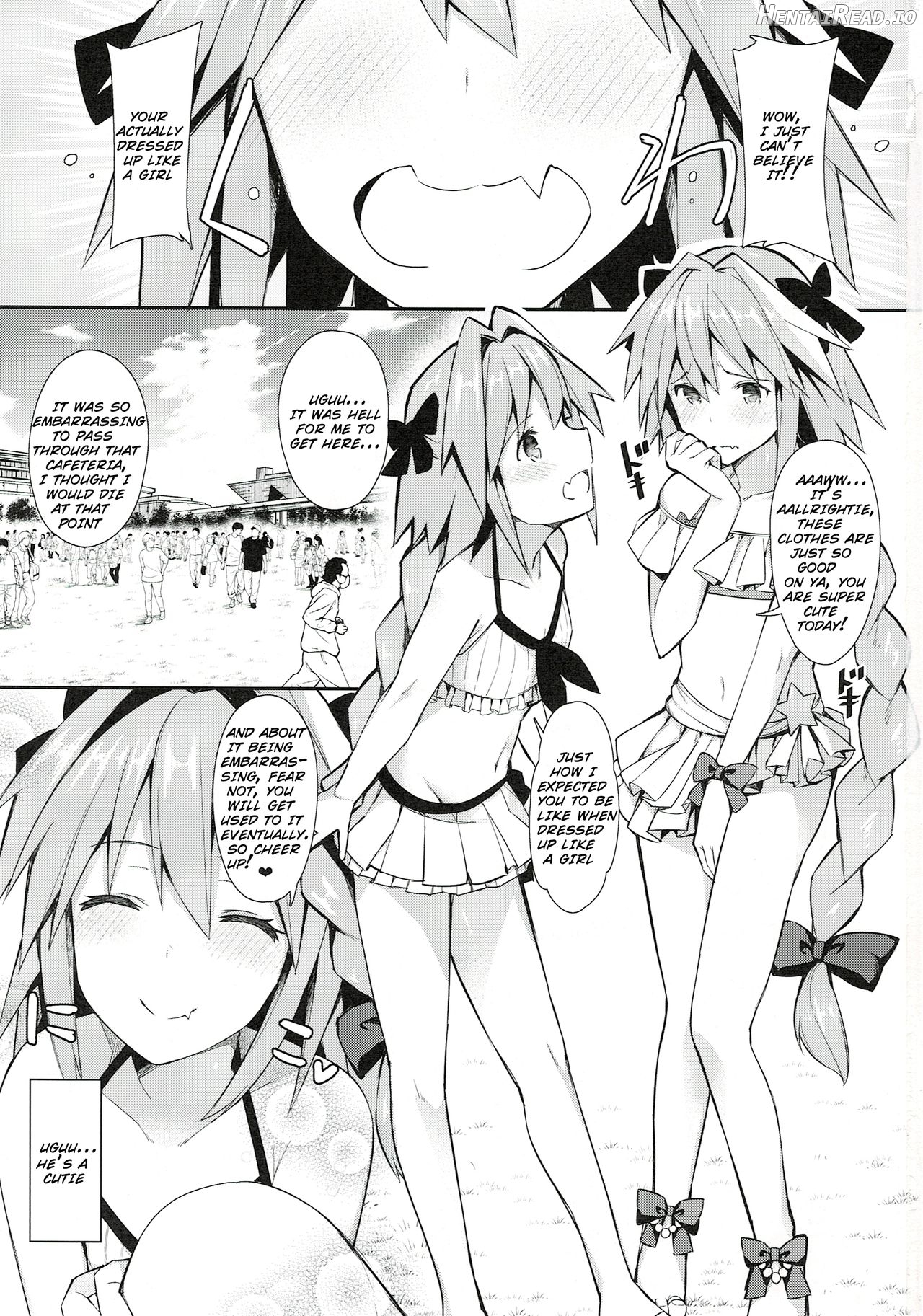 Cosplay Astolfo-kun no Ochinchin Chapter 3 - page 2