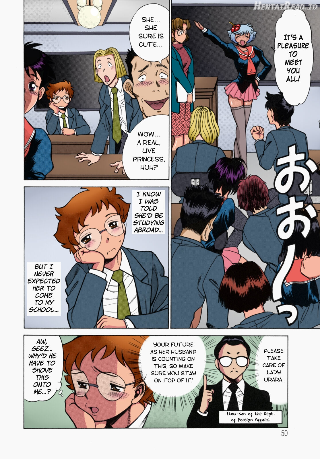 Urara to Mikki - Colorized Chapter 1 - page 49