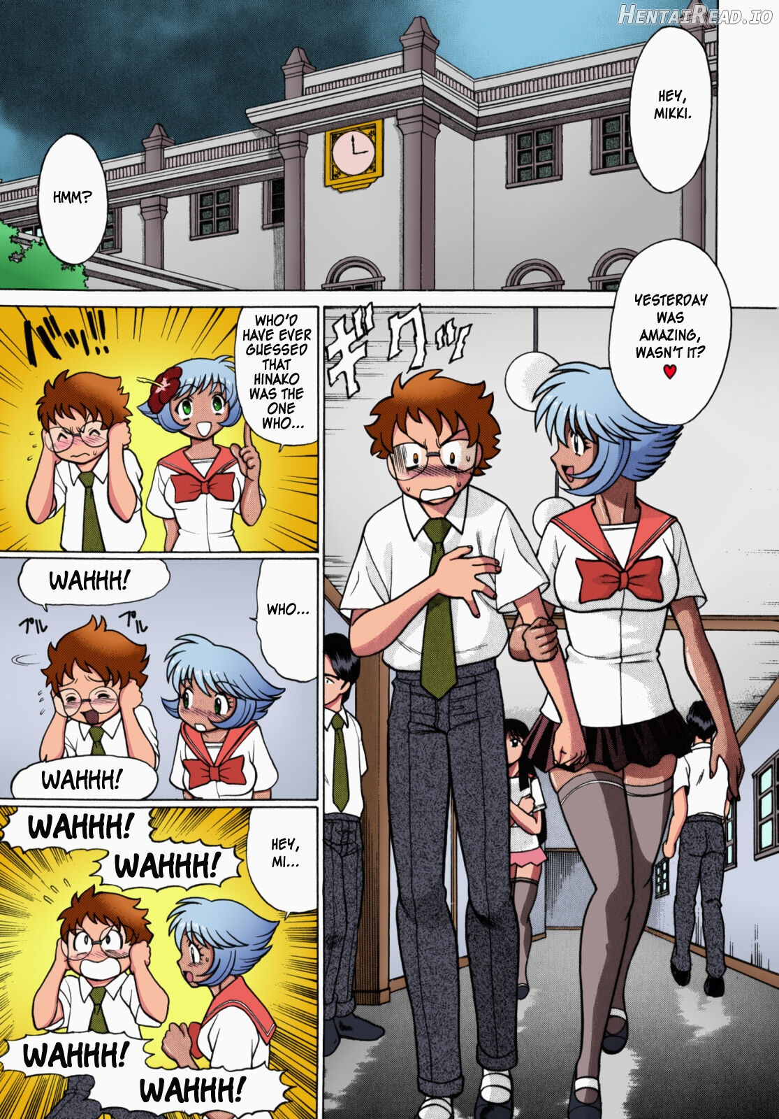 Urara to Mikki - Colorized Chapter 1 - page 116