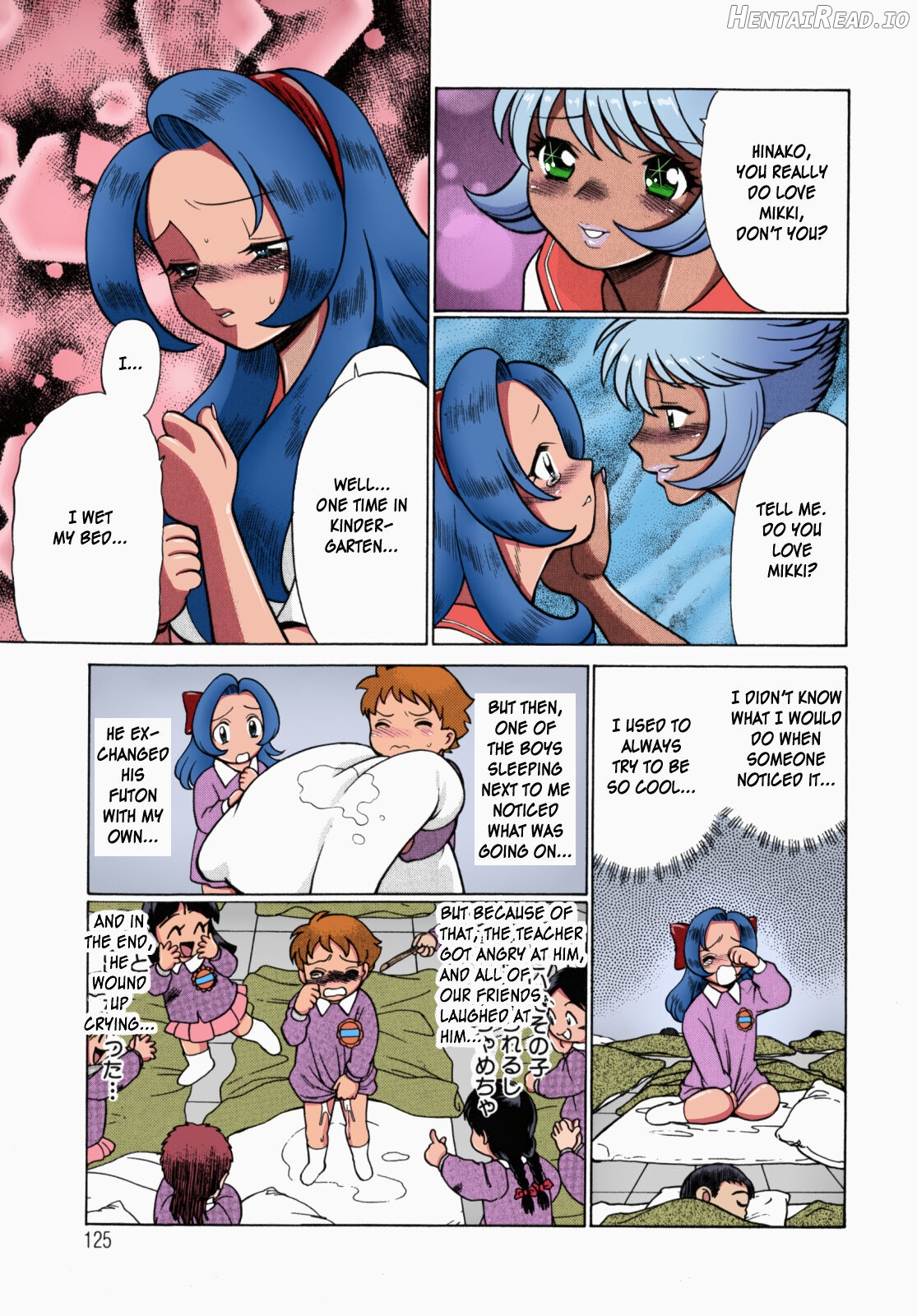 Urara to Mikki - Colorized Chapter 1 - page 124