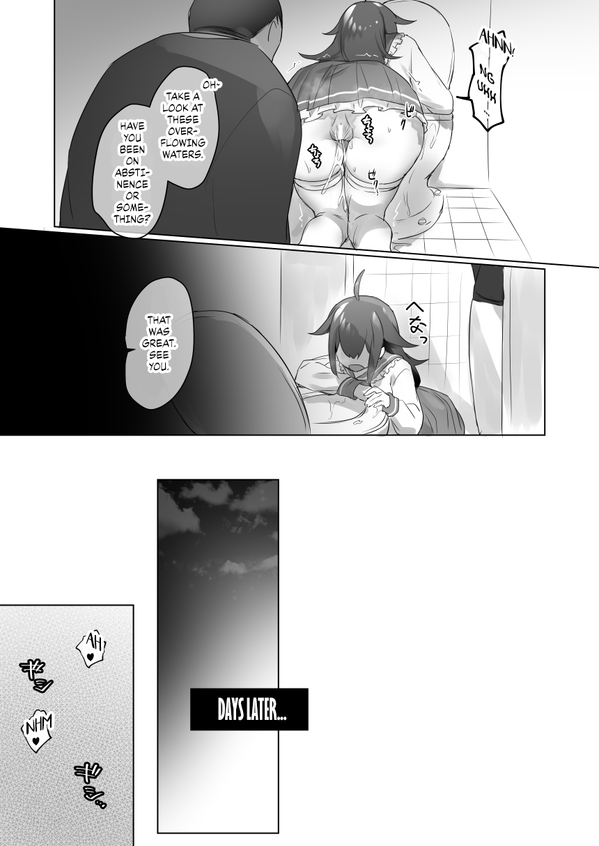 Jotaika shita Mama Machigaete Danshi Toile ni Haittara Hentai ni Tsukamatte Sex-chuu ni Hounyou suru no ga Suki ni Naru TS-ko no Hanashi Chapter 1 - page 12