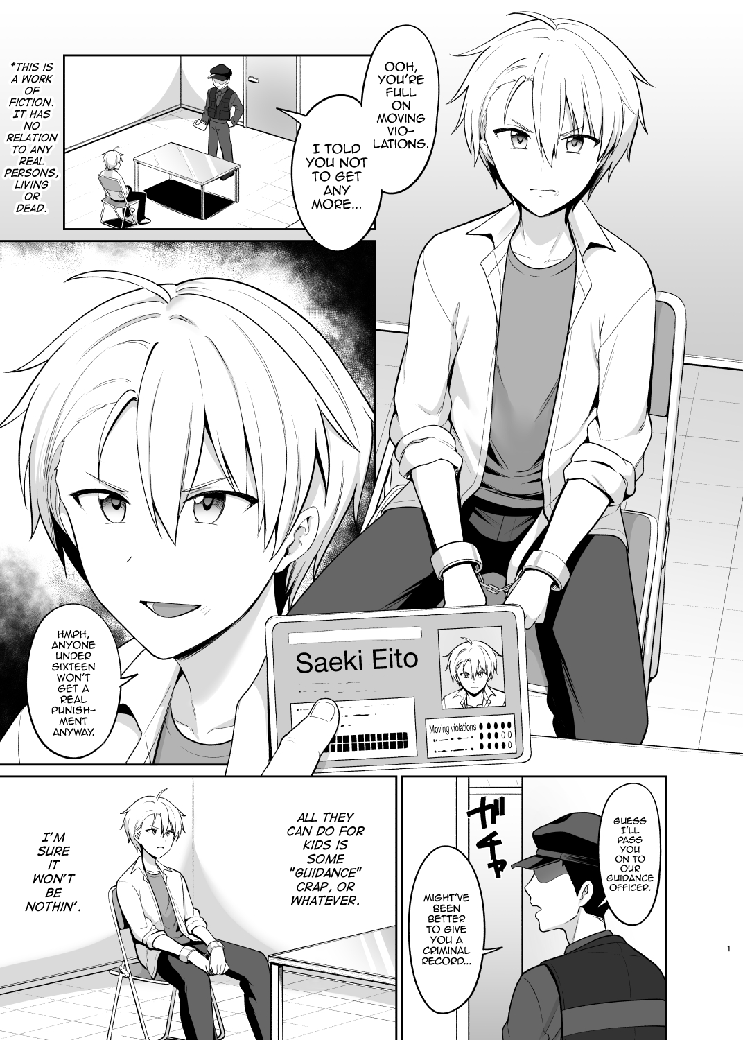 Yankee Shounen Josou Mesu Ochi Chapter 1 - page 2