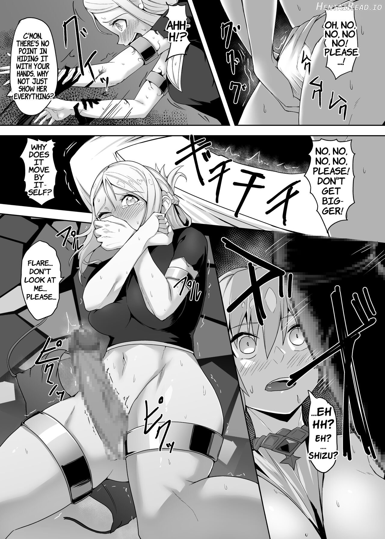 Level Drain Futanari Kyousei Sex o Saserarete, Subete o Ushinau Onna Mahoutsukai to Onna Kenshi Chapter 1 - page 13