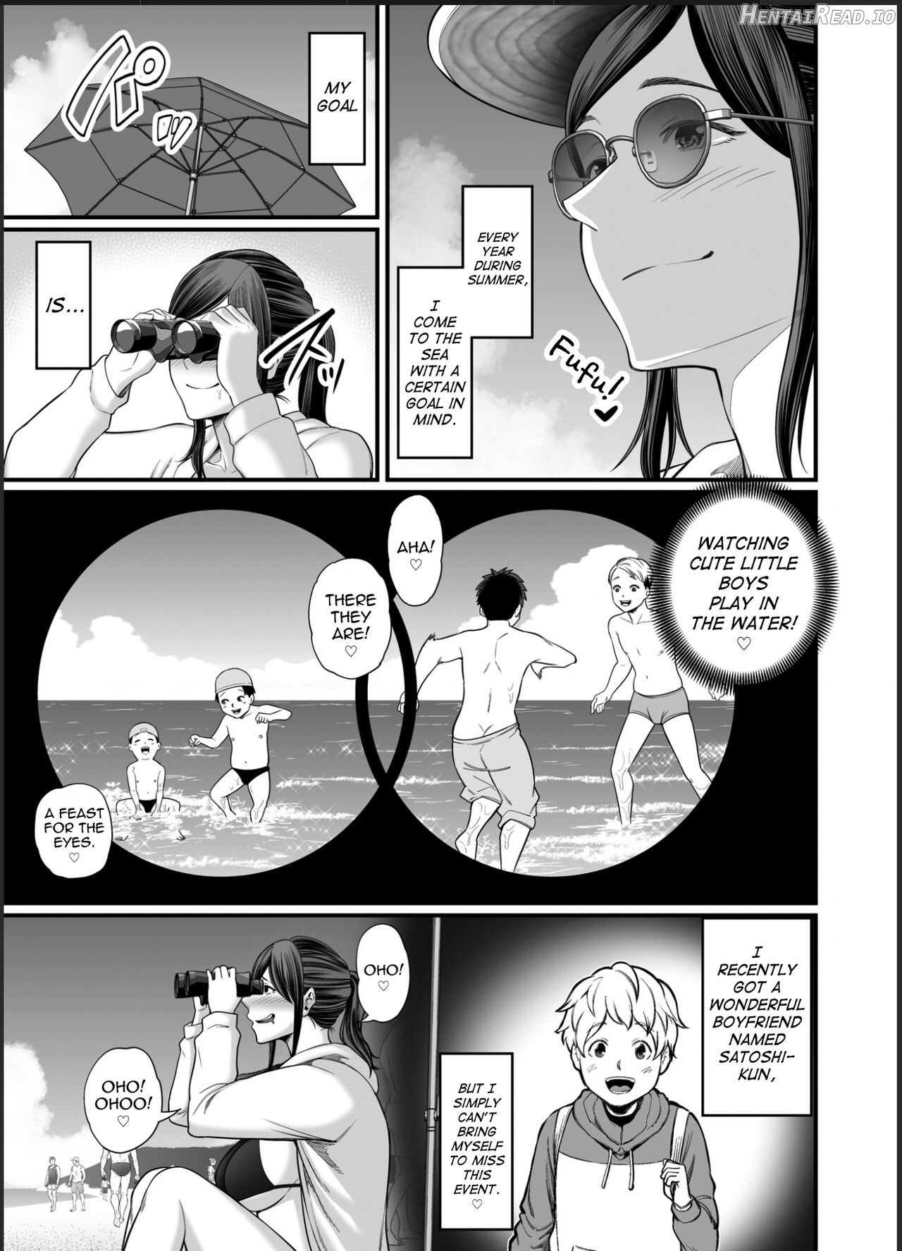 Toshishita Chin Gui Oba-san 2 - Hitonatsu no Umi Monogatari Hen Chapter 2 - page 4