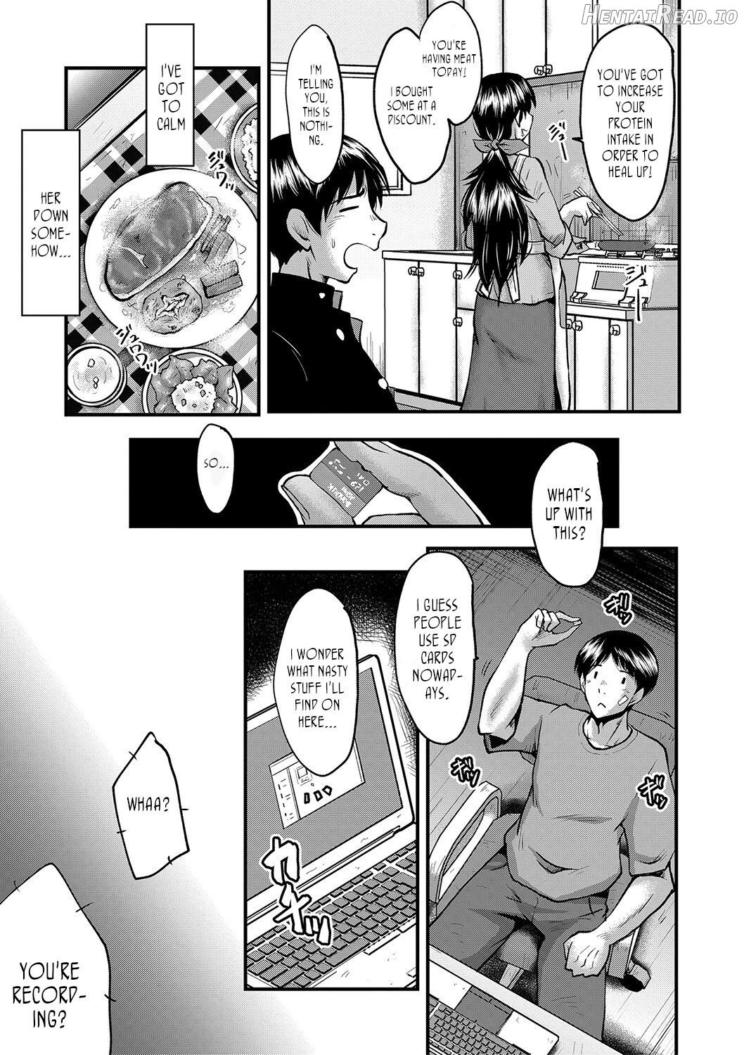 Tomodachi, Osananajimi mo Kaa-san mo Netorareru Chapter 1 - page 8