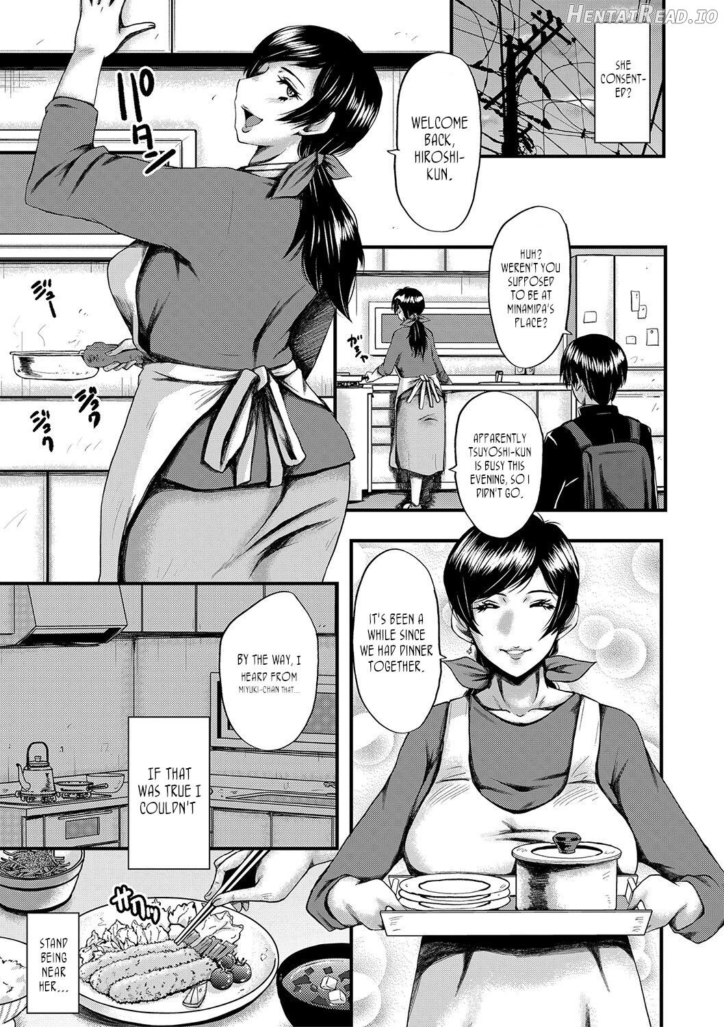 Tomodachi, Osananajimi mo Kaa-san mo Netorareru Chapter 1 - page 128