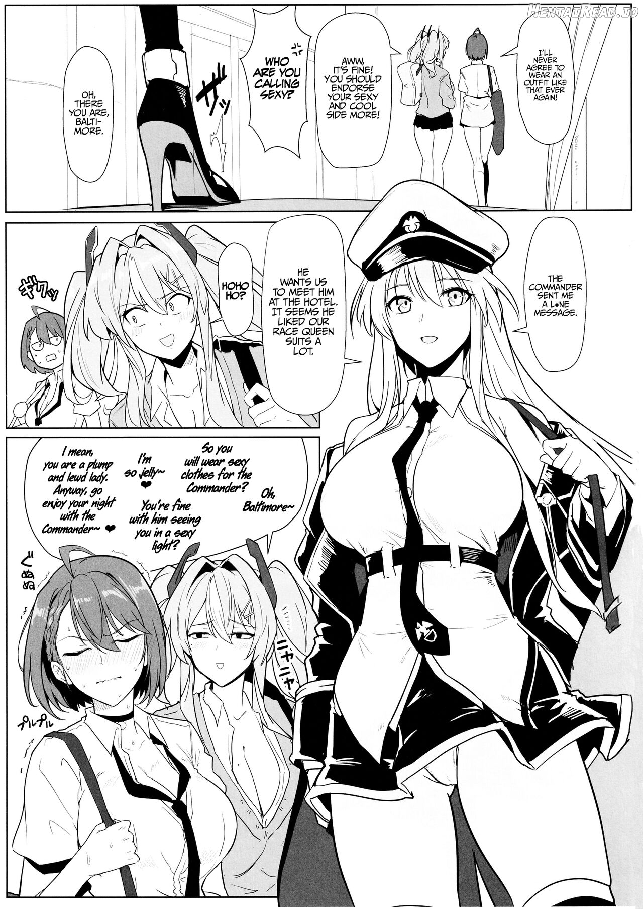 Race Queen na Enterprise to Baltimore to Sukebe suru Hon Chapter 1 - page 3