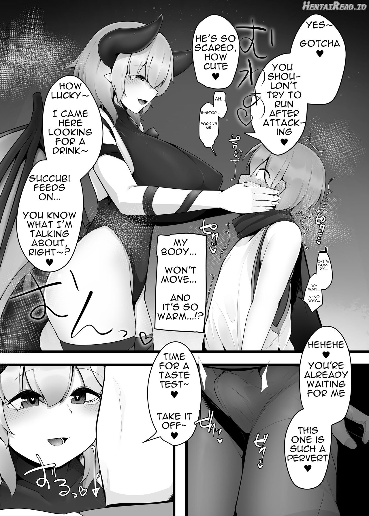 Kakedashi Yuusha ga Onee-san Succubus no Milk Server ni Naru Hanashi Chapter 1 - page 5