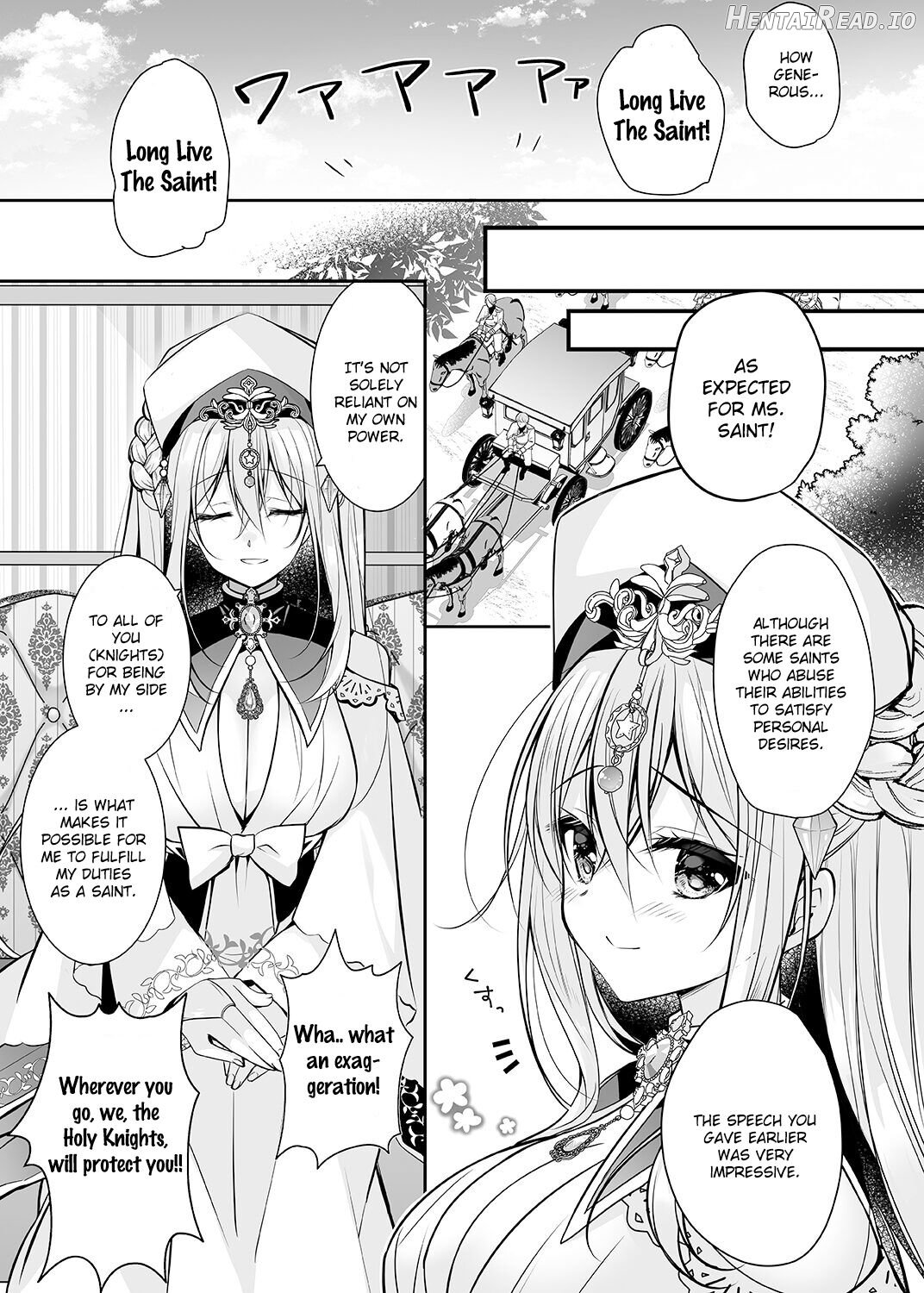 Isekai Rinkan ~Sennou Sareta Seijo wa Nikubenki ni Job Change shite Shiawase desu~ Chapter 1 - page 6