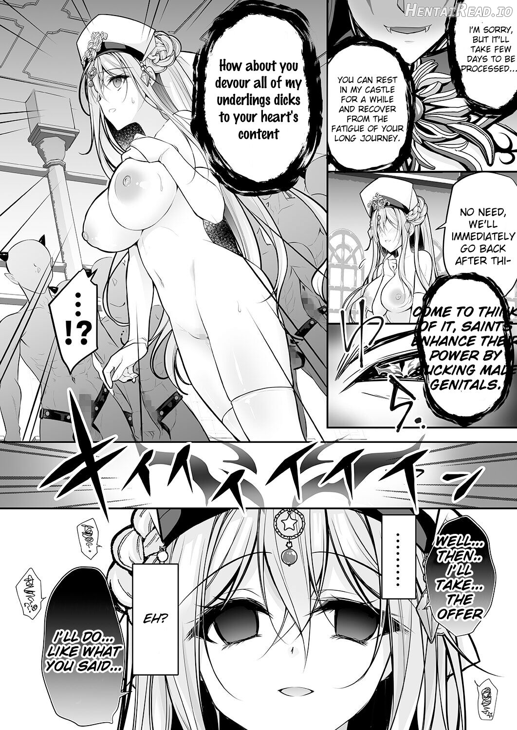 Isekai Rinkan ~Sennou Sareta Seijo wa Nikubenki ni Job Change shite Shiawase desu~ Chapter 1 - page 13