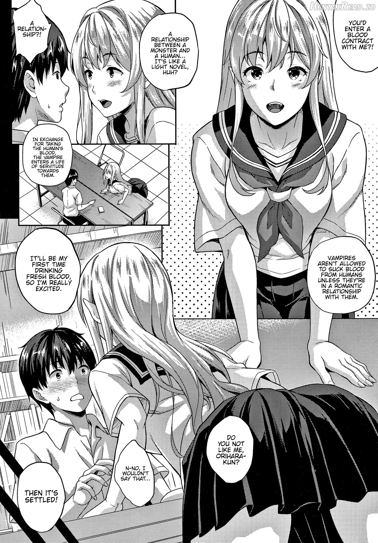 Koibito wa Kyuuketsuki!? Ch 1-6 Chapter 1 - page 34