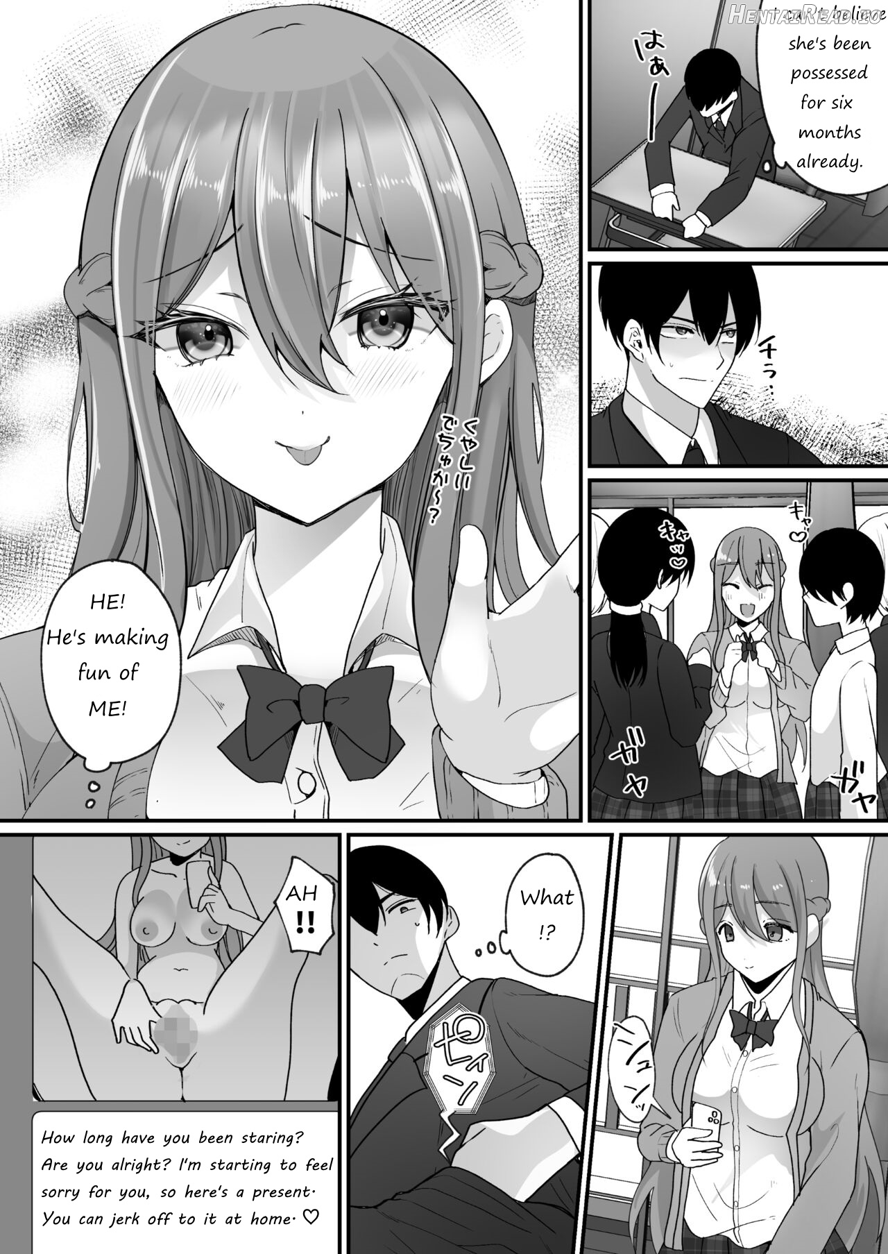 Yokodori Hyoui ~Akogare no Class no Idol ga Shiranai Yatsu ni Nottorarete ita~ Chapter 1 - page 11