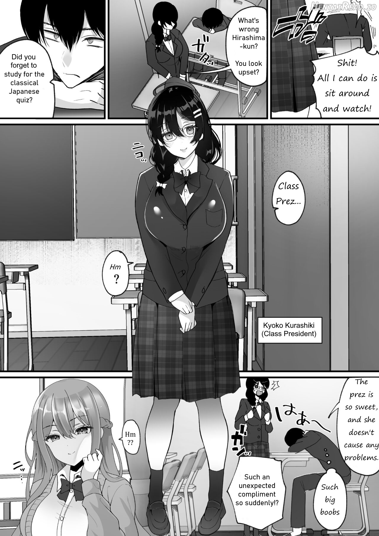 Yokodori Hyoui ~Akogare no Class no Idol ga Shiranai Yatsu ni Nottorarete ita~ Chapter 1 - page 12