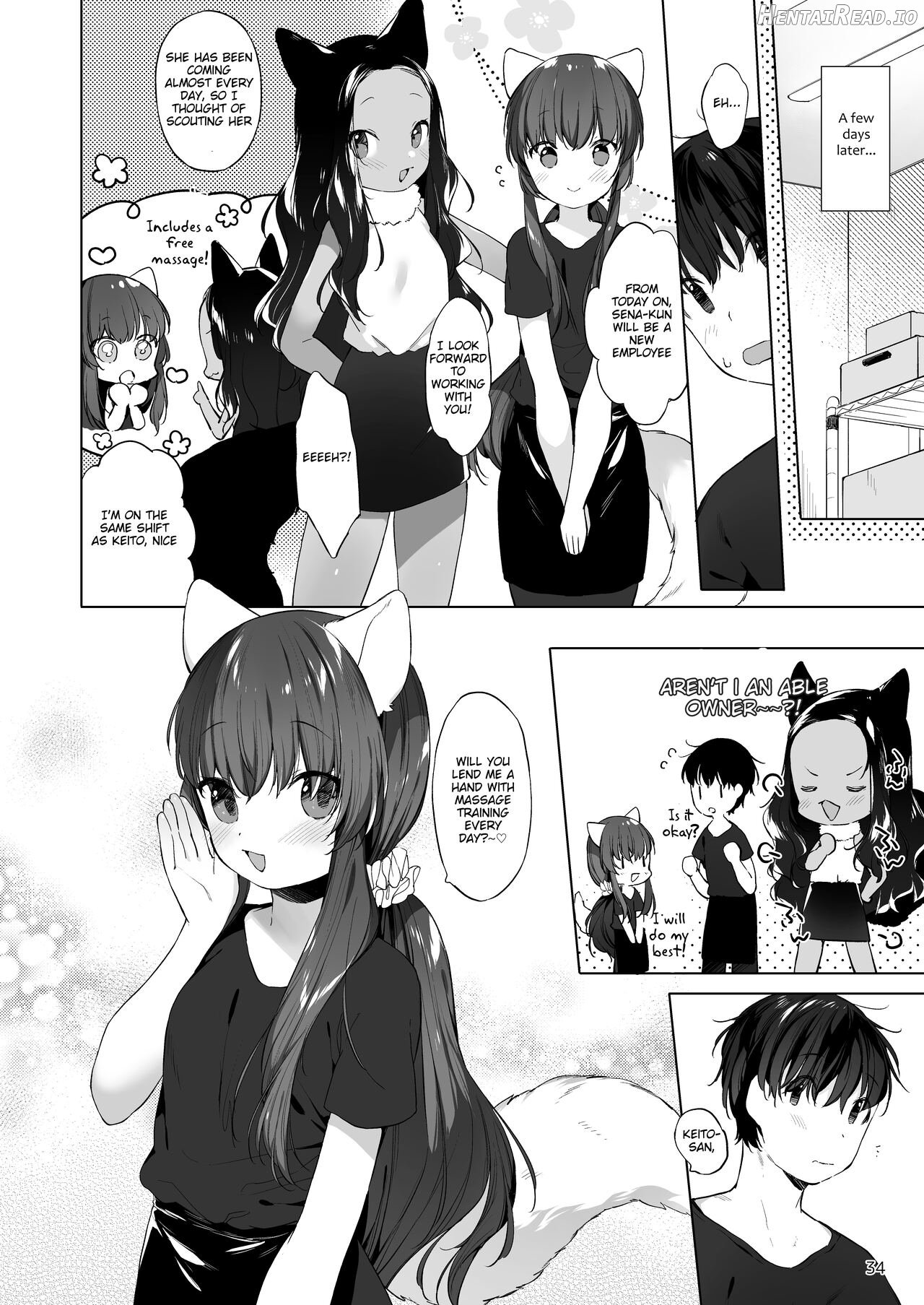 Nekomimi-chan wa Toroketai Chapter 1 - page 35