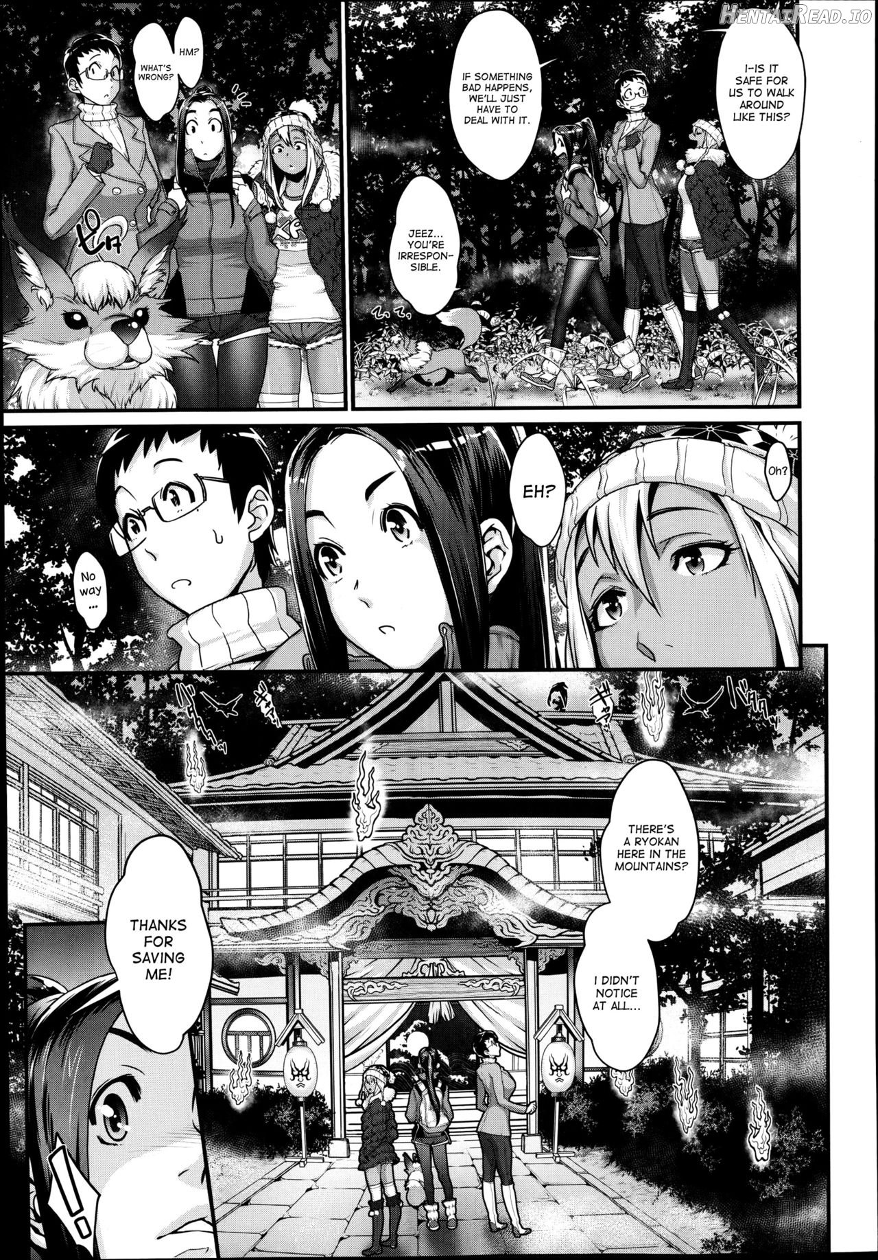 Ayakashi Kitan - Mayoi no Mori Kitsune Goten Chapter 1 - page 7