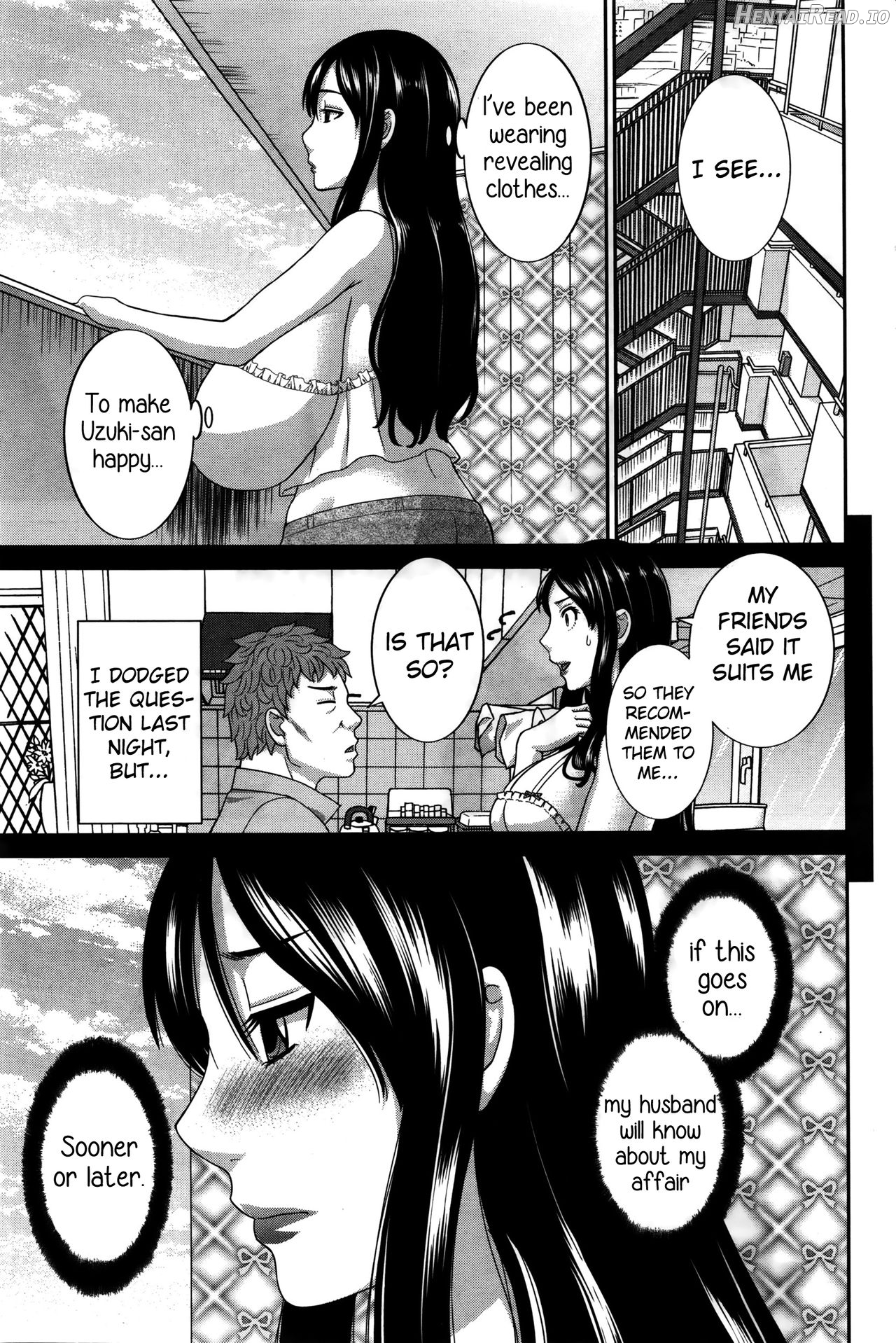 Innyu Shufu no Futei Ganbou - Okusan to Kanojo to 2 Chapter 1 - page 96