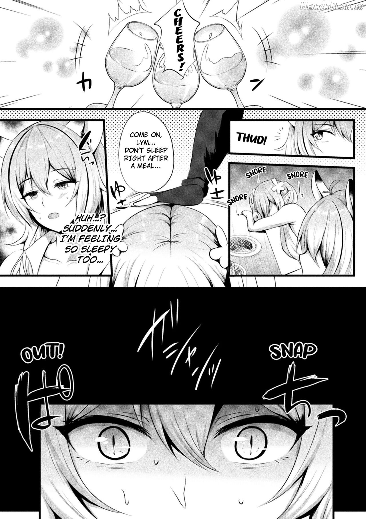 The Captived Beast Girl. Forced Climax by a Slime. Chapter 1 - page 3