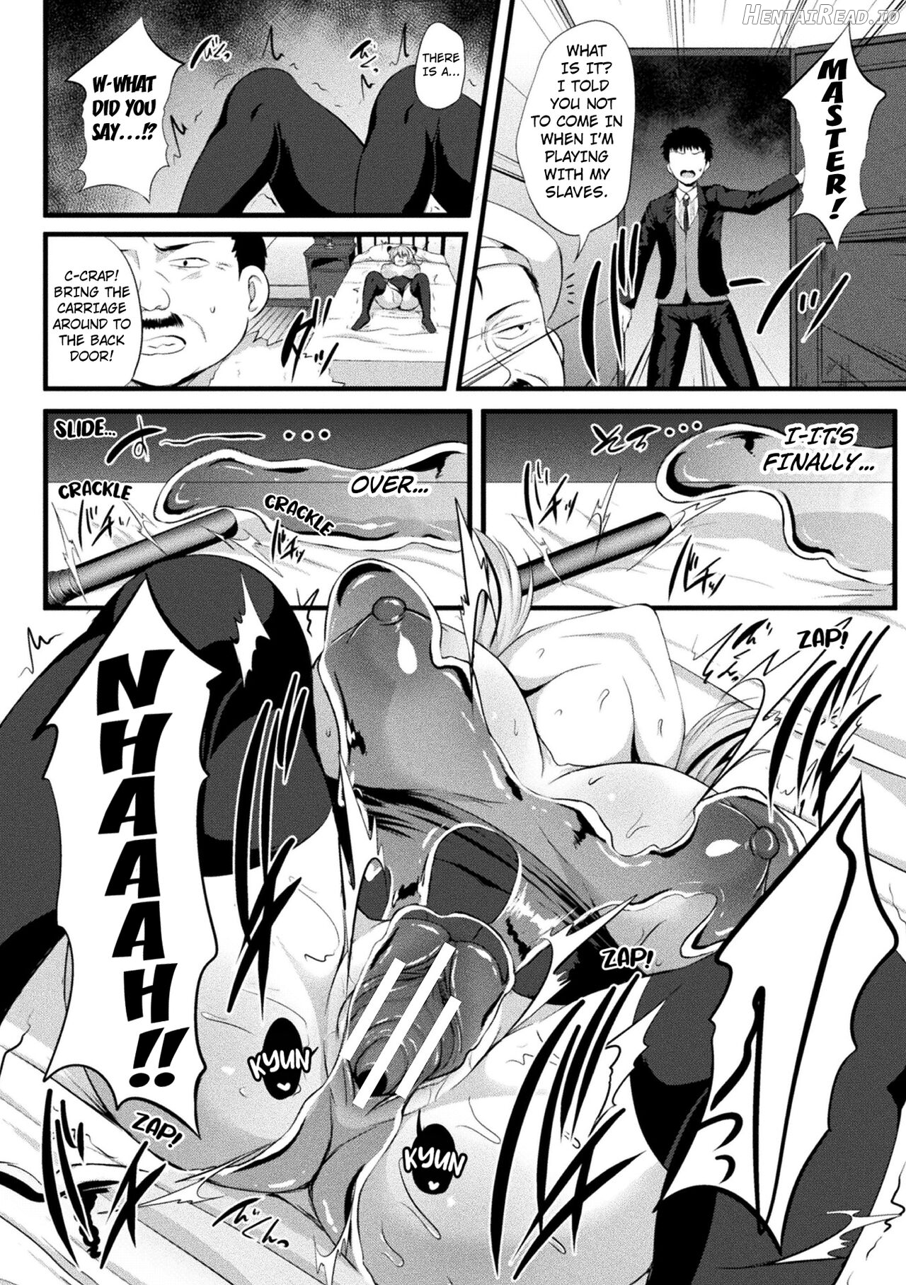 The Captived Beast Girl. Forced Climax by a Slime. Chapter 1 - page 22