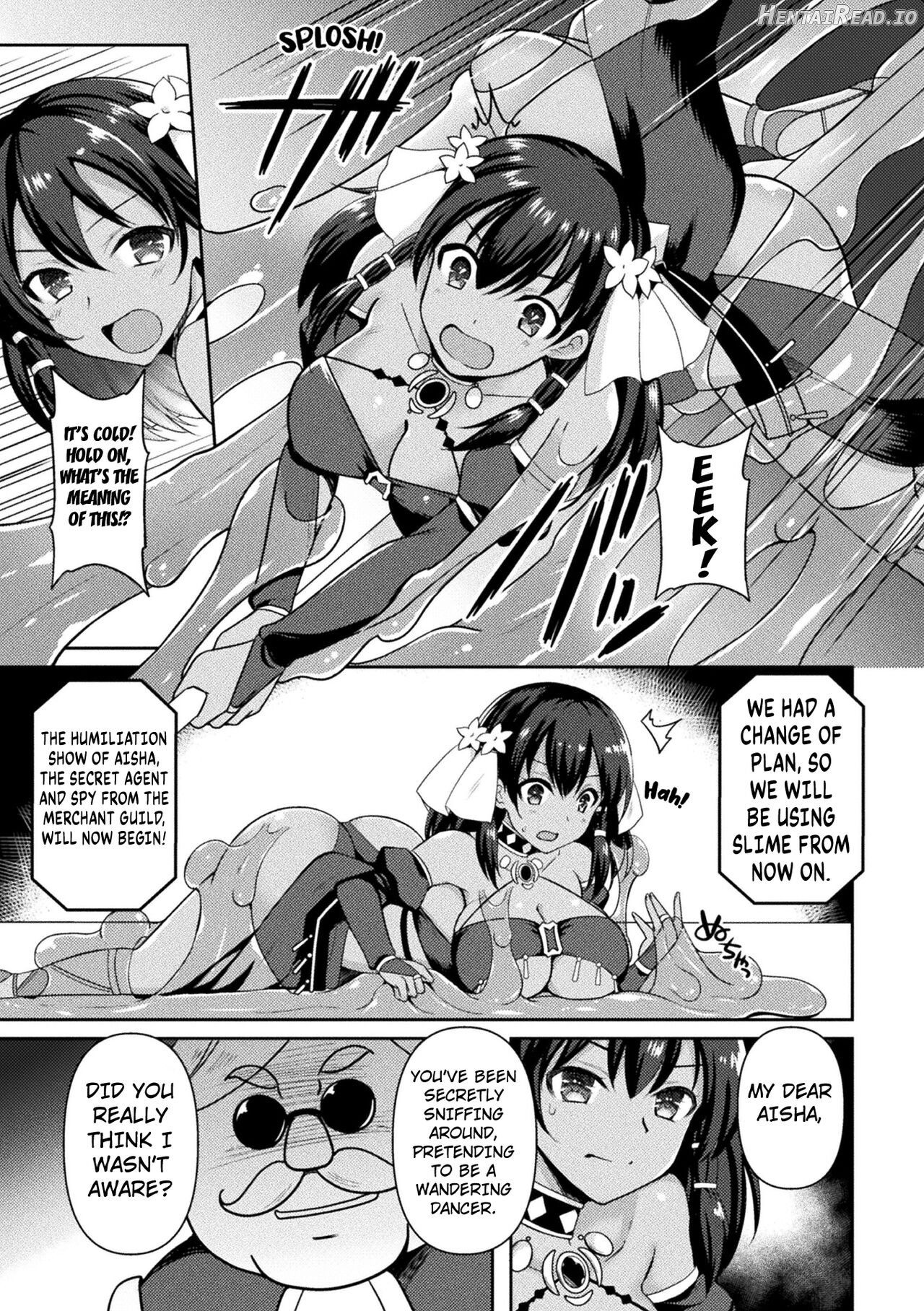 Sticky Dance ~Mittei Aisha Chijoku no Slime Show~ Chapter 1 - page 3