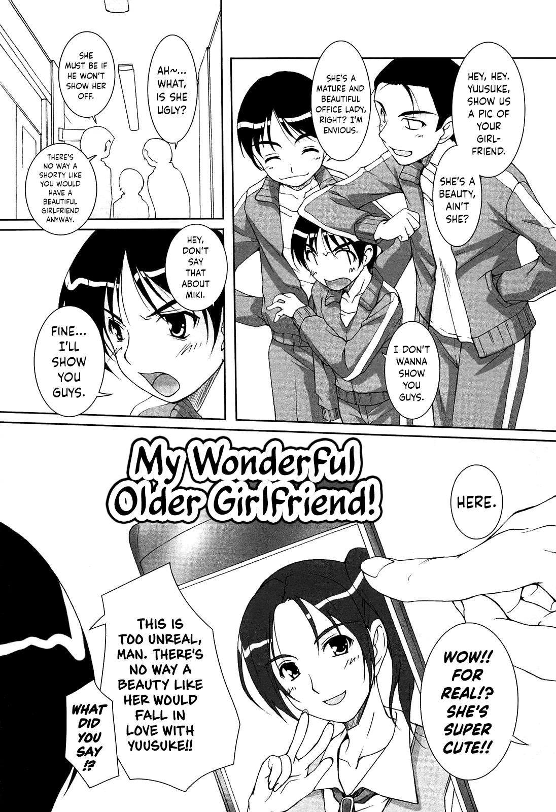 Suteki na Toshiue Kanojo-sama! Chapter 1 - page 1